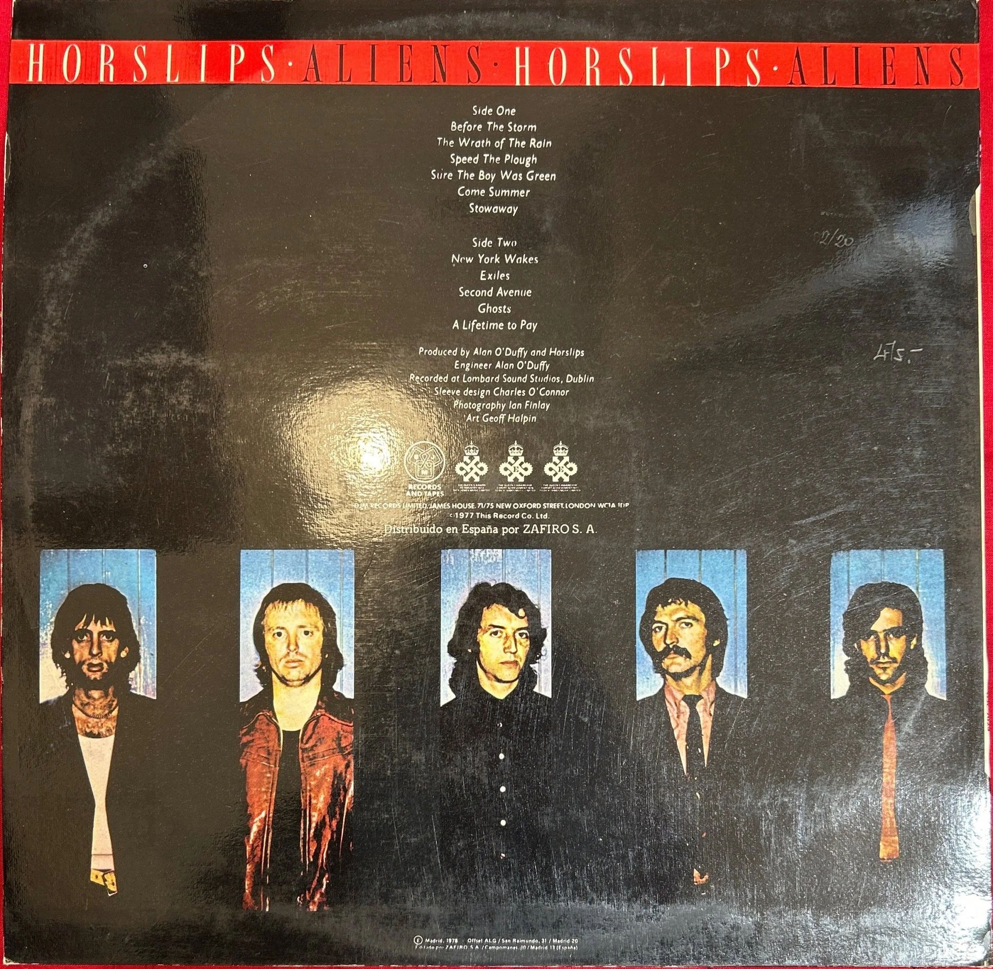 LP Horslips ‎– Aliens 2ª Mano - Image 2