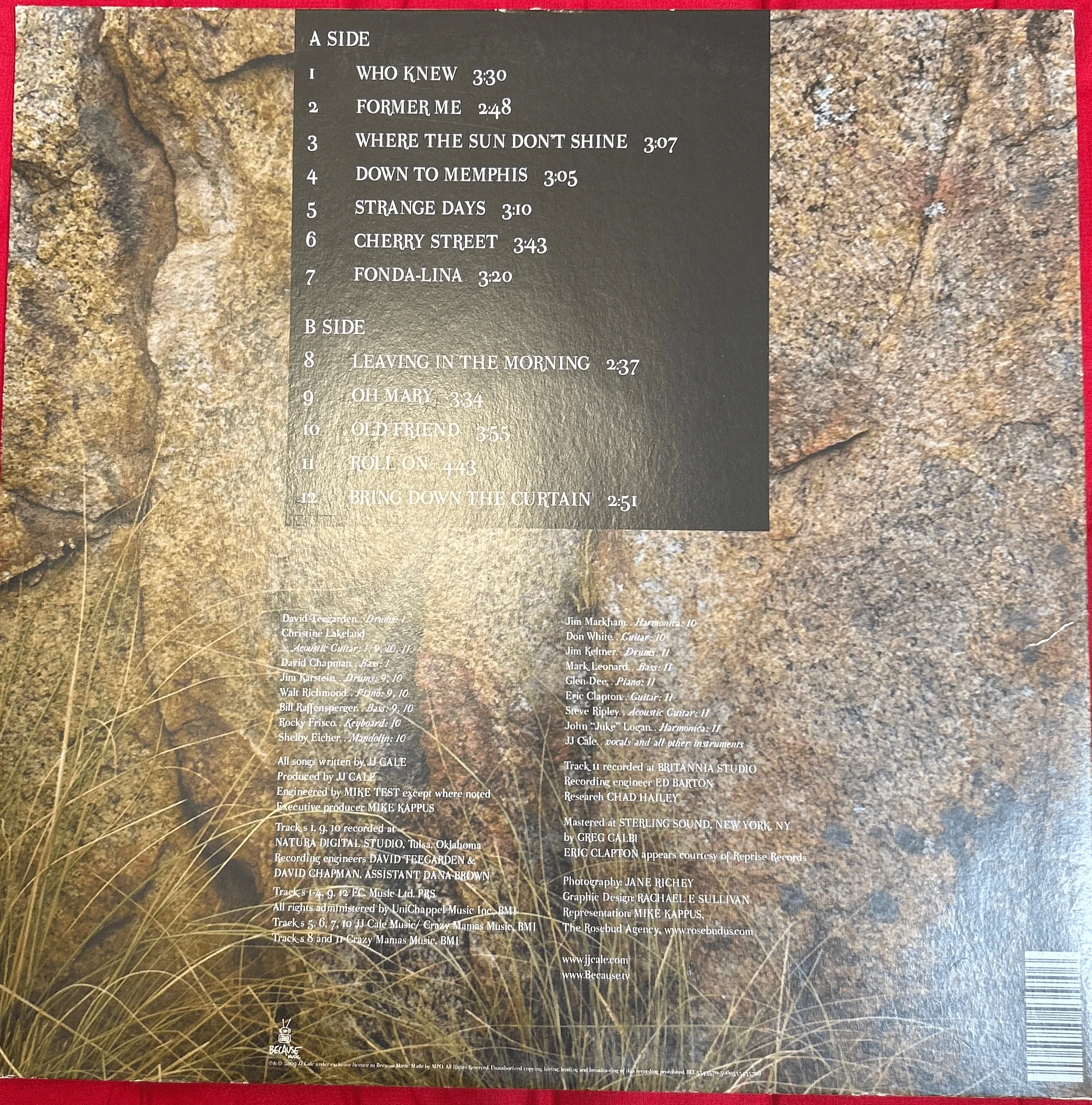 LP JJ Cale‎ – Roll On 2ª Mano - Image 2