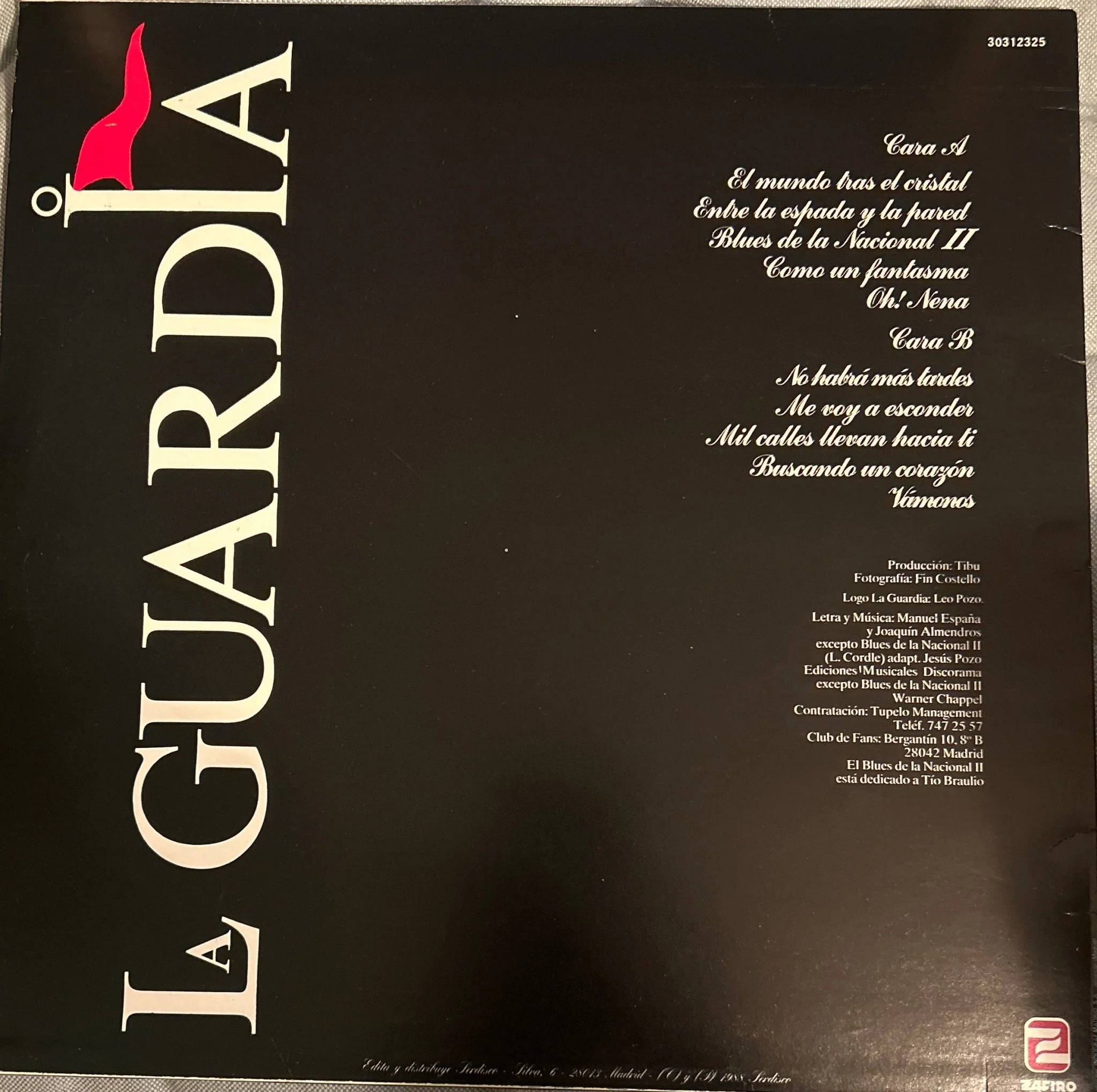 LP La Guardia ‎– Vámonos 2ª mano - Image 2