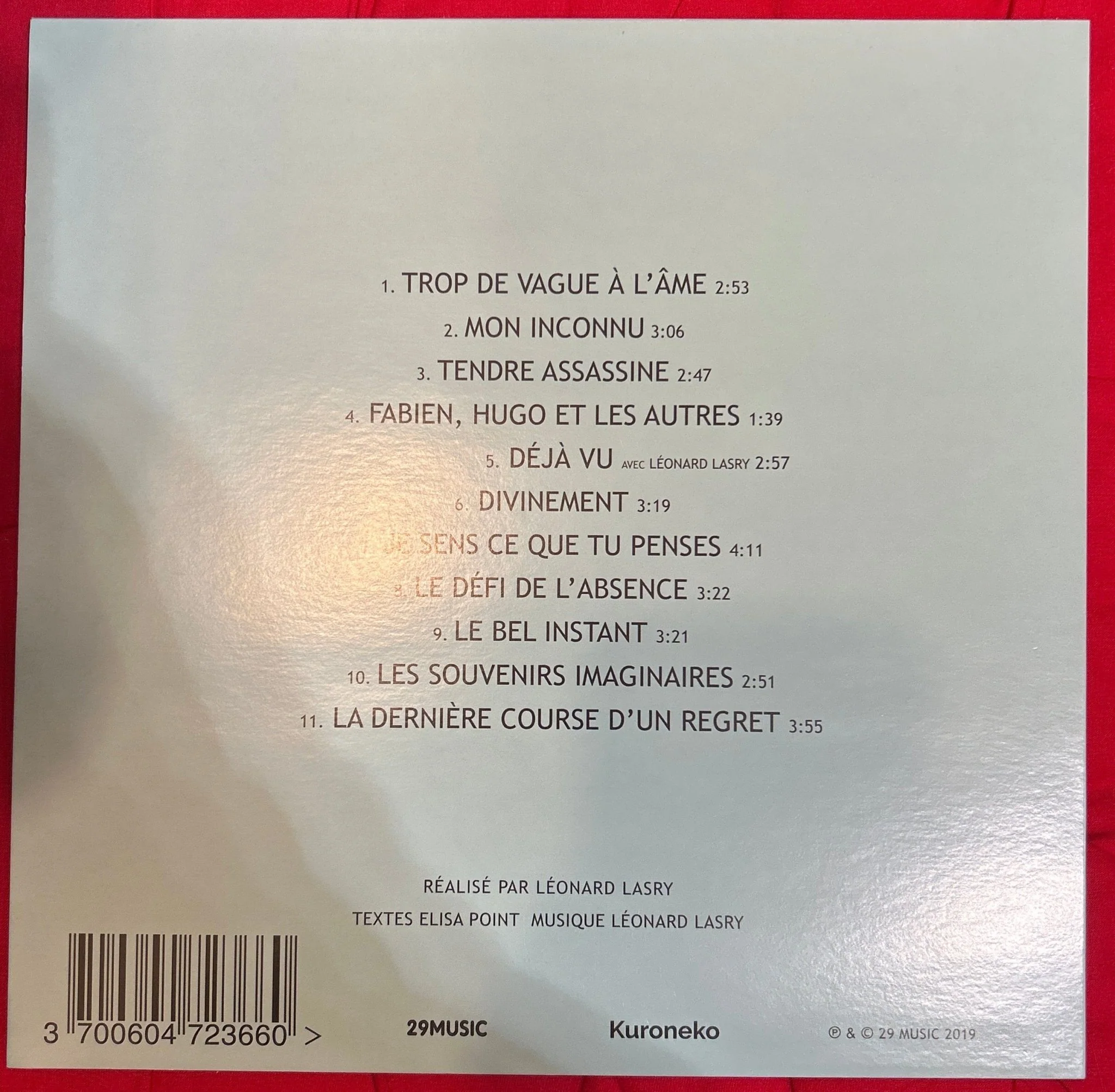 LP Marie France ‎– Tendre Assassine 2ª Mano - Image 2