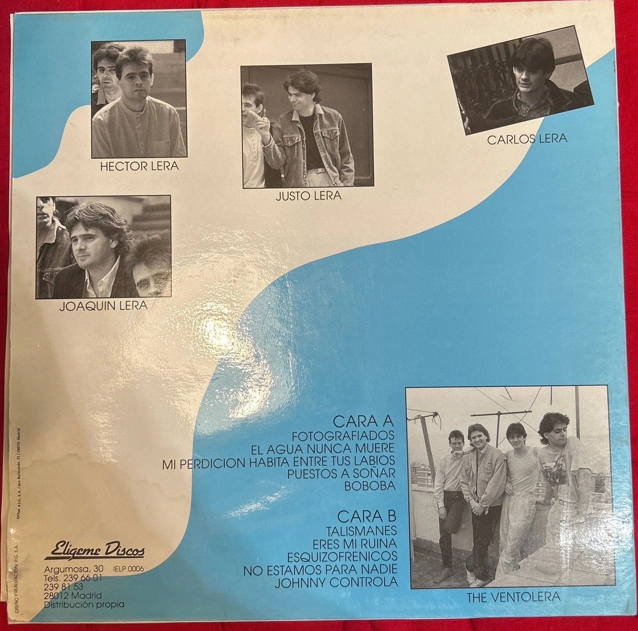 LP The Ventolera ‎– Talismanes 2ª mano - Image 2