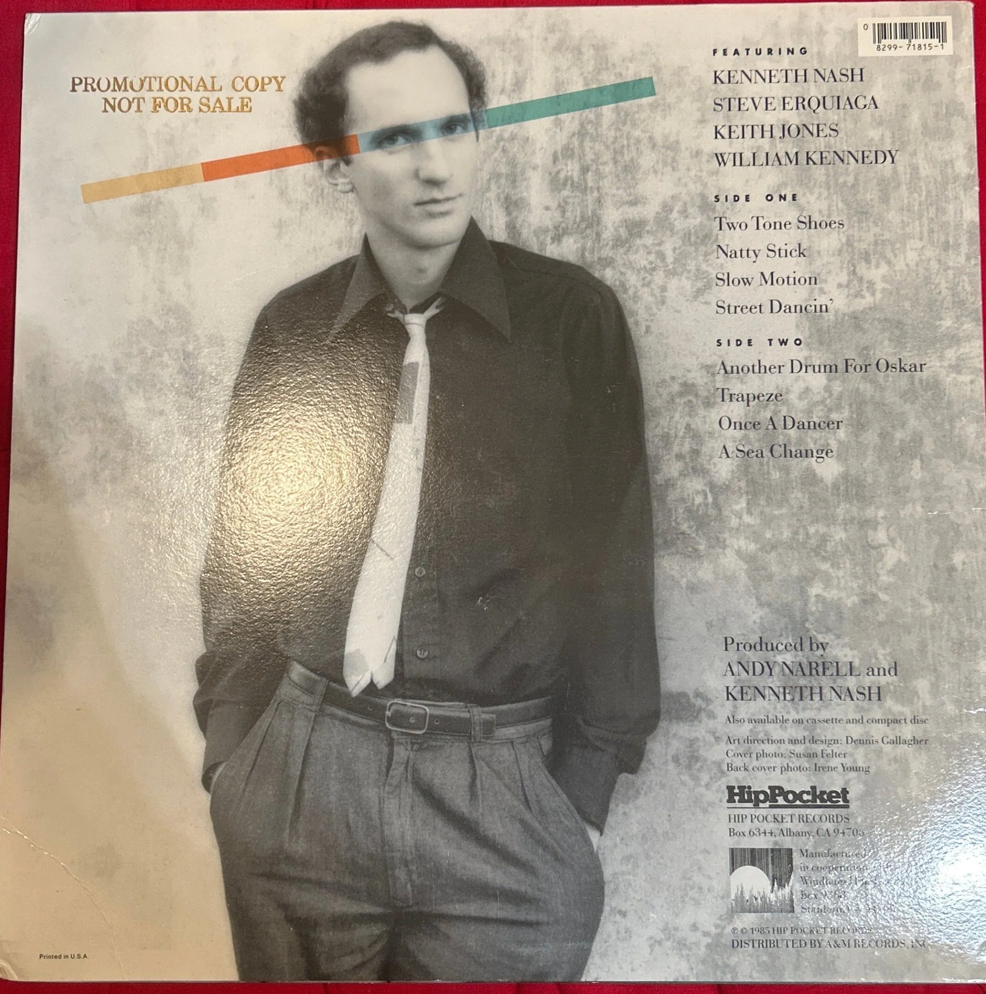 LP Andy Narell – Slow Motion 2ª Mano - Image 2