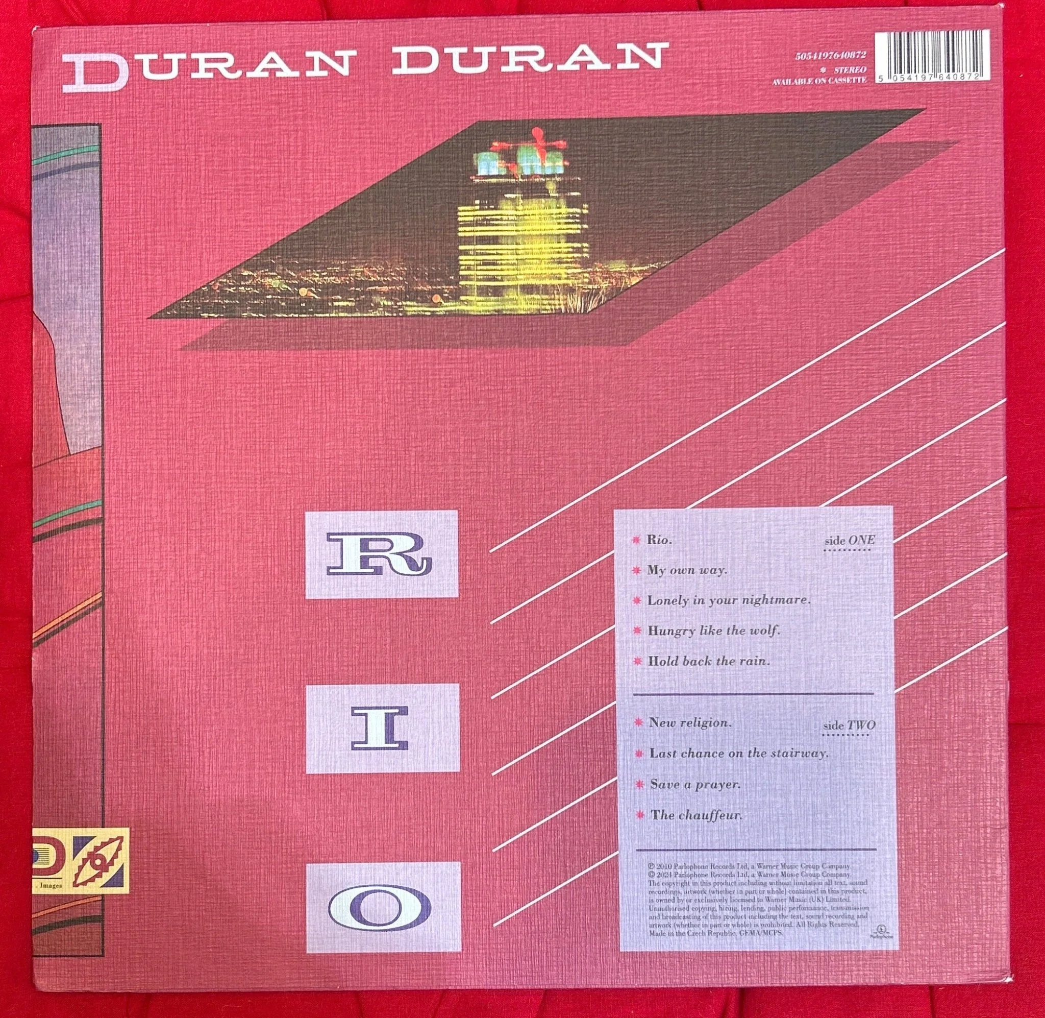 LP Duran Duran ‎– Rio 2ª Mano - Image 2
