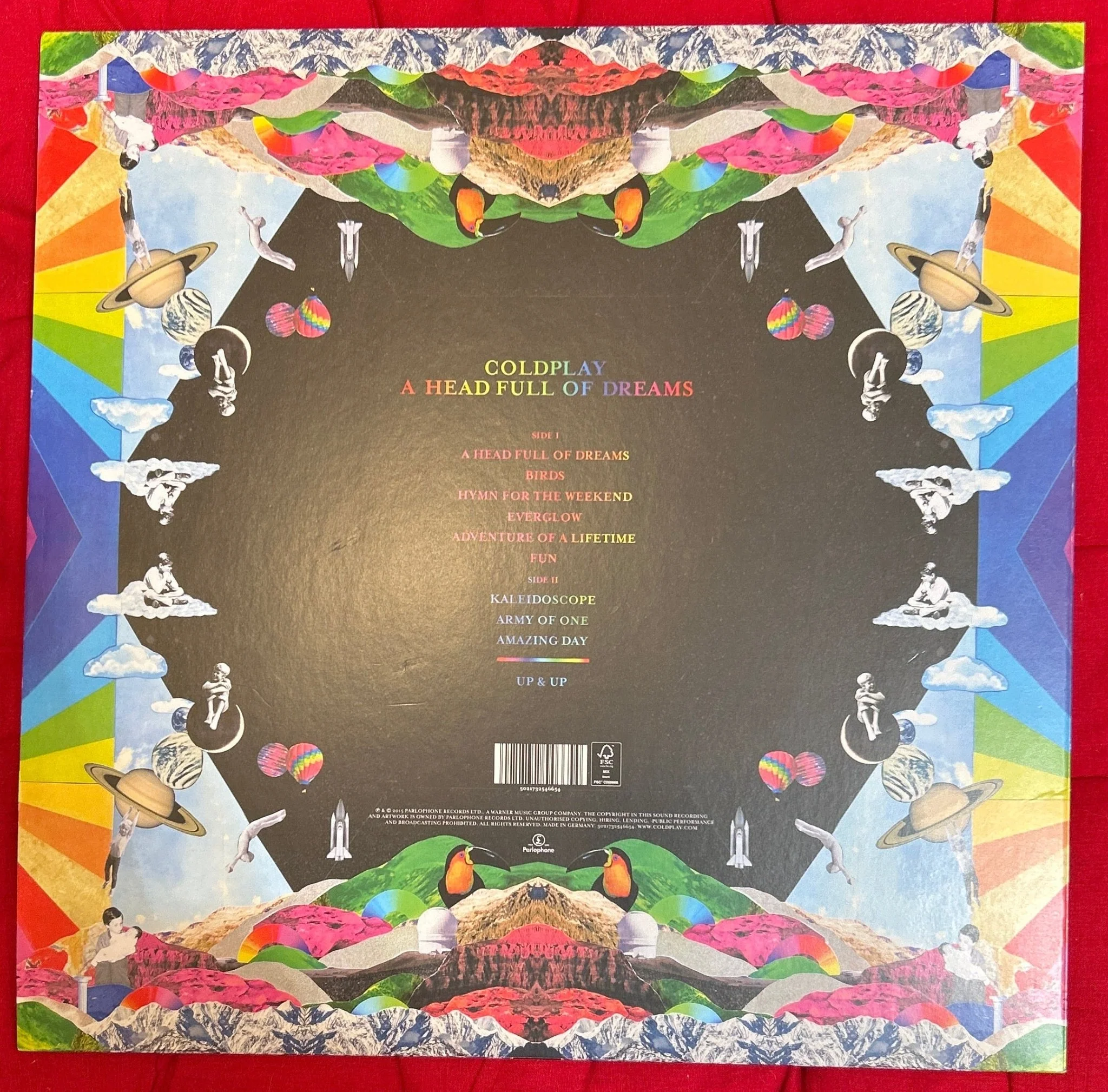 LP Coldplay ‎– A Head Full Of Dreams 2ª mano - Image 2