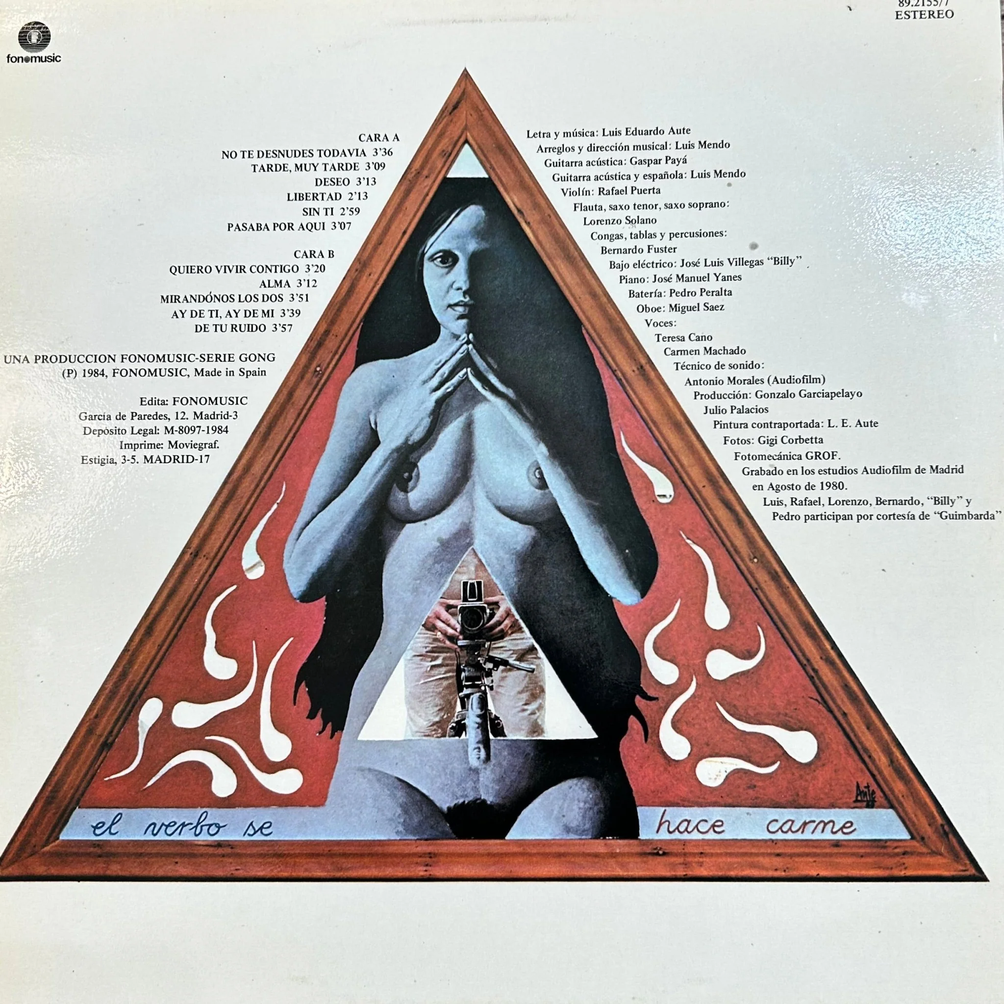 LP Luis Eduardo Aute – Alma 2ª Mano (Producto exclusivo recogida en tienda) - Image 2