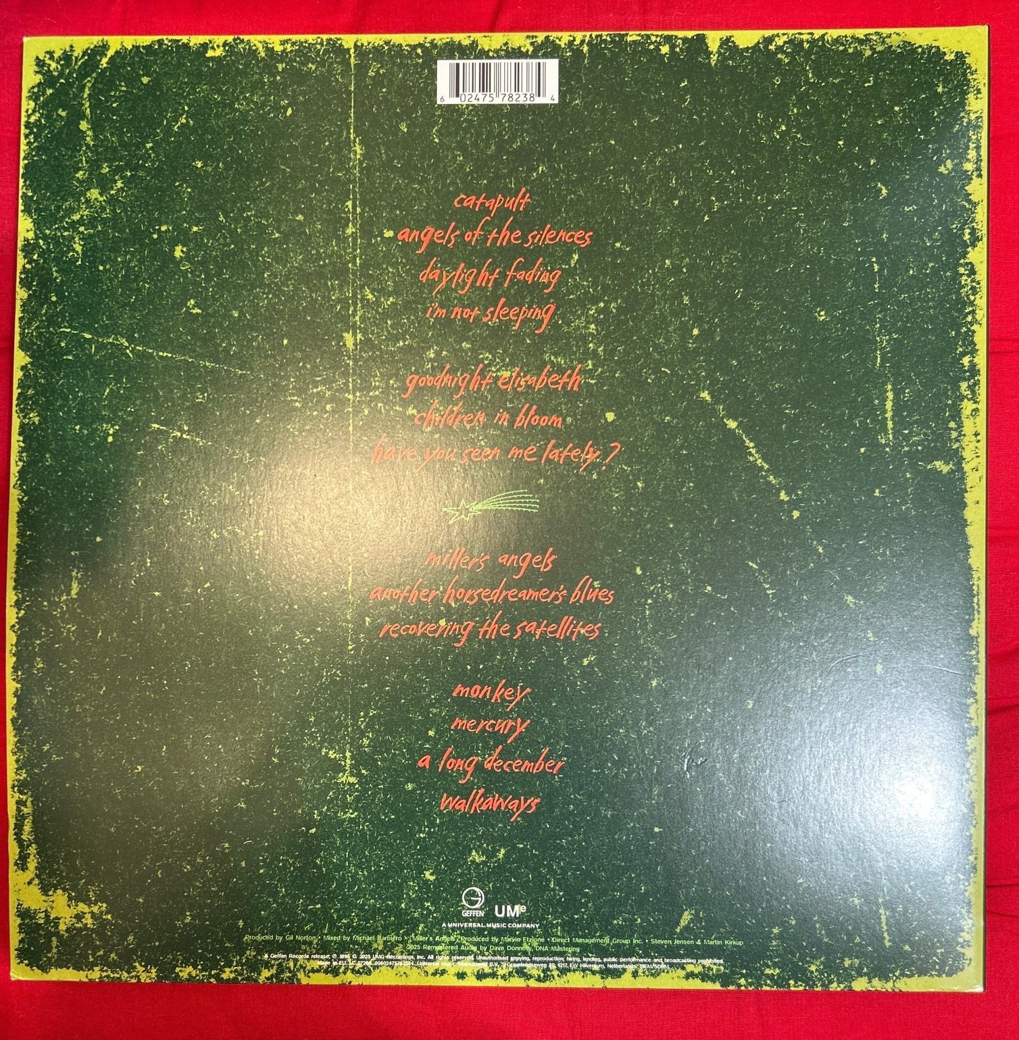 LP Counting Crows ‎– Recovering The Satellites 2ª mano - Image 2