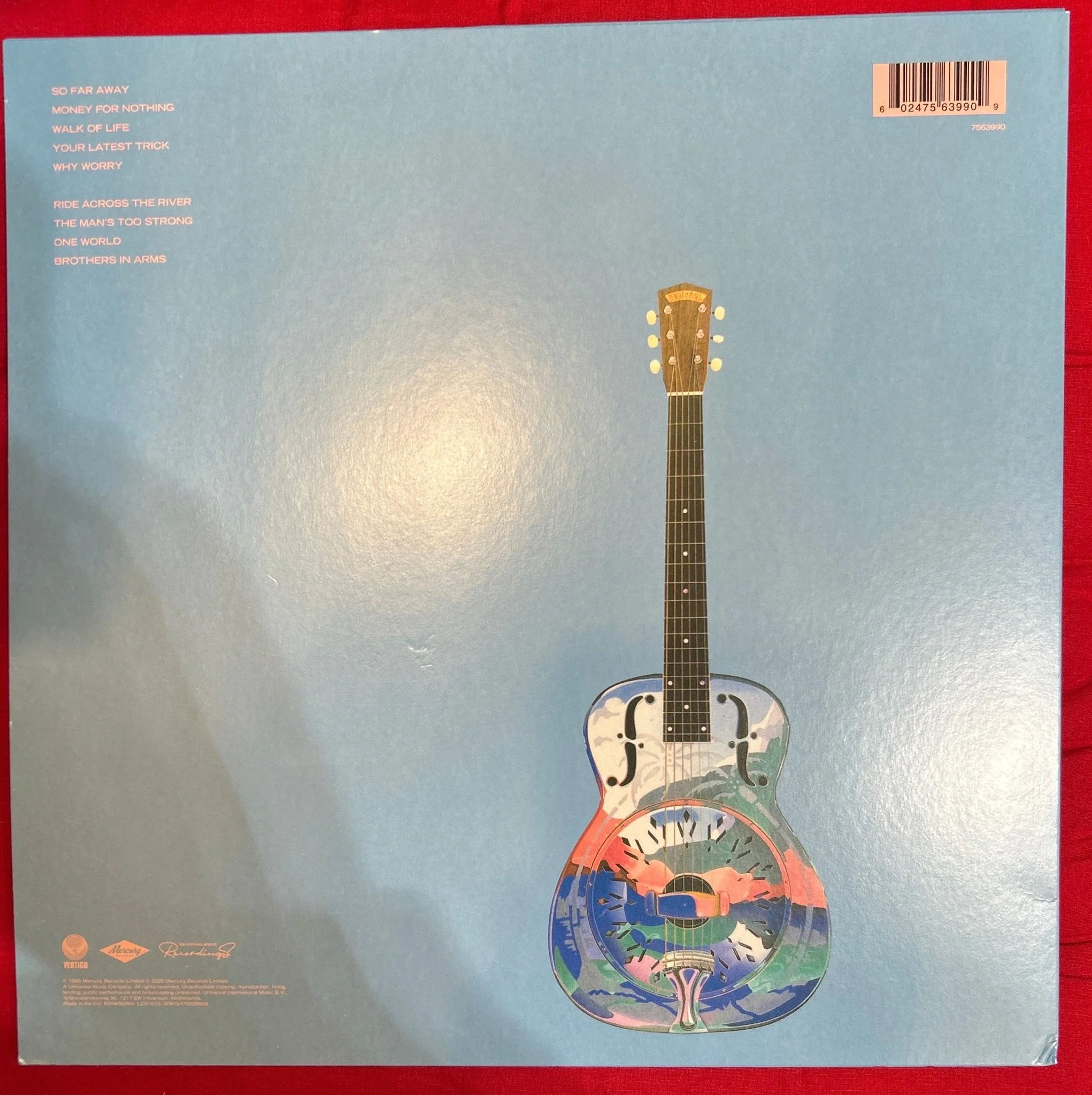 LP Dire Straits ‎– Brothers In Arms 2ª mano - Image 2