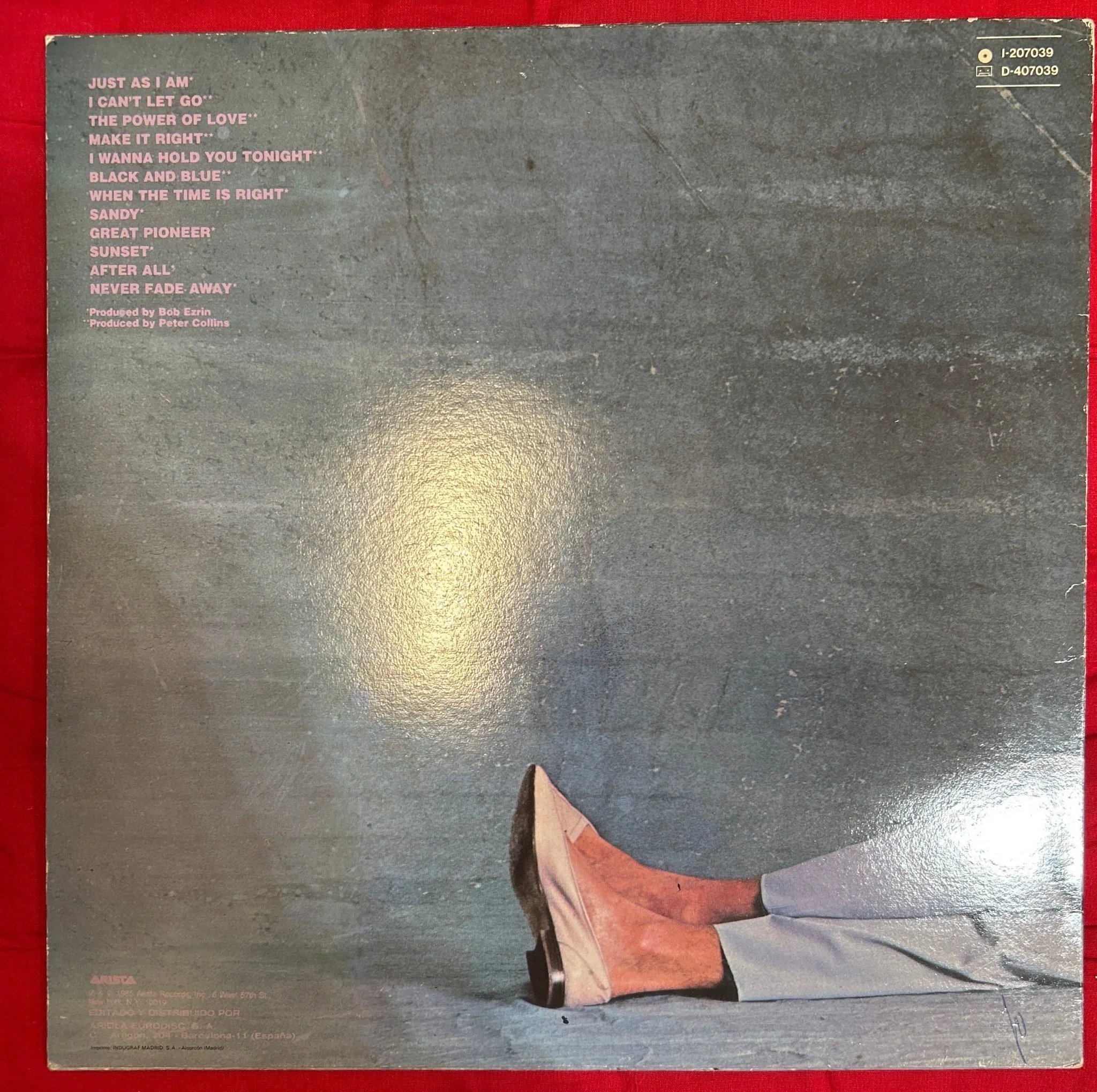 LP Air Supply – Air Supply 2ª mano - Image 2