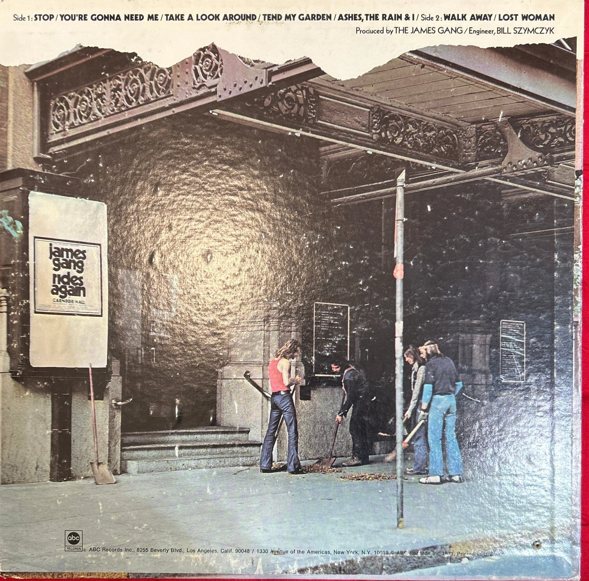 LP James Gang ‎– Live In Concert Ed. USA 2ª Mano - Image 2