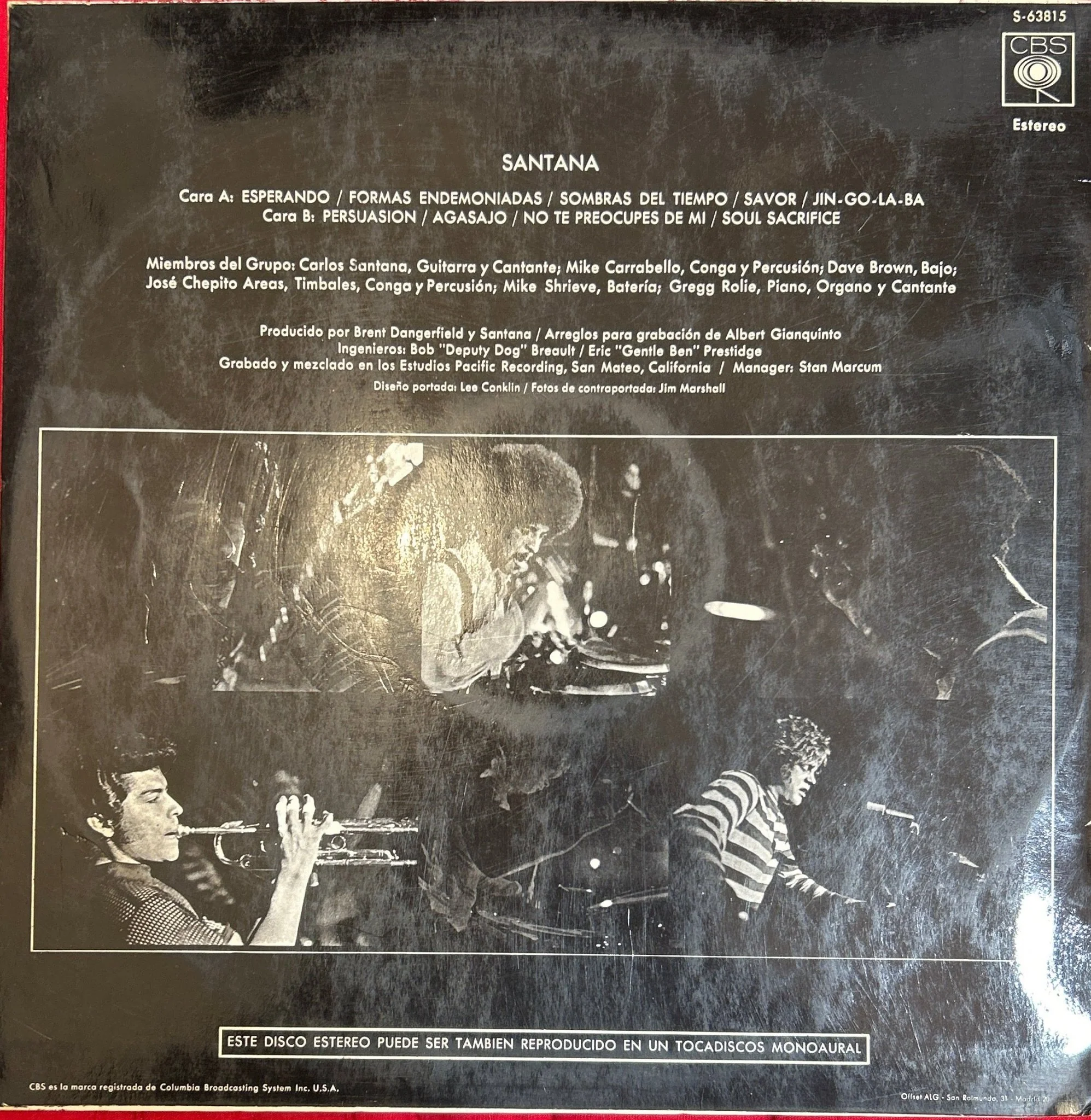 LP Santana ‎– Santana 2ª Mano - Image 2
