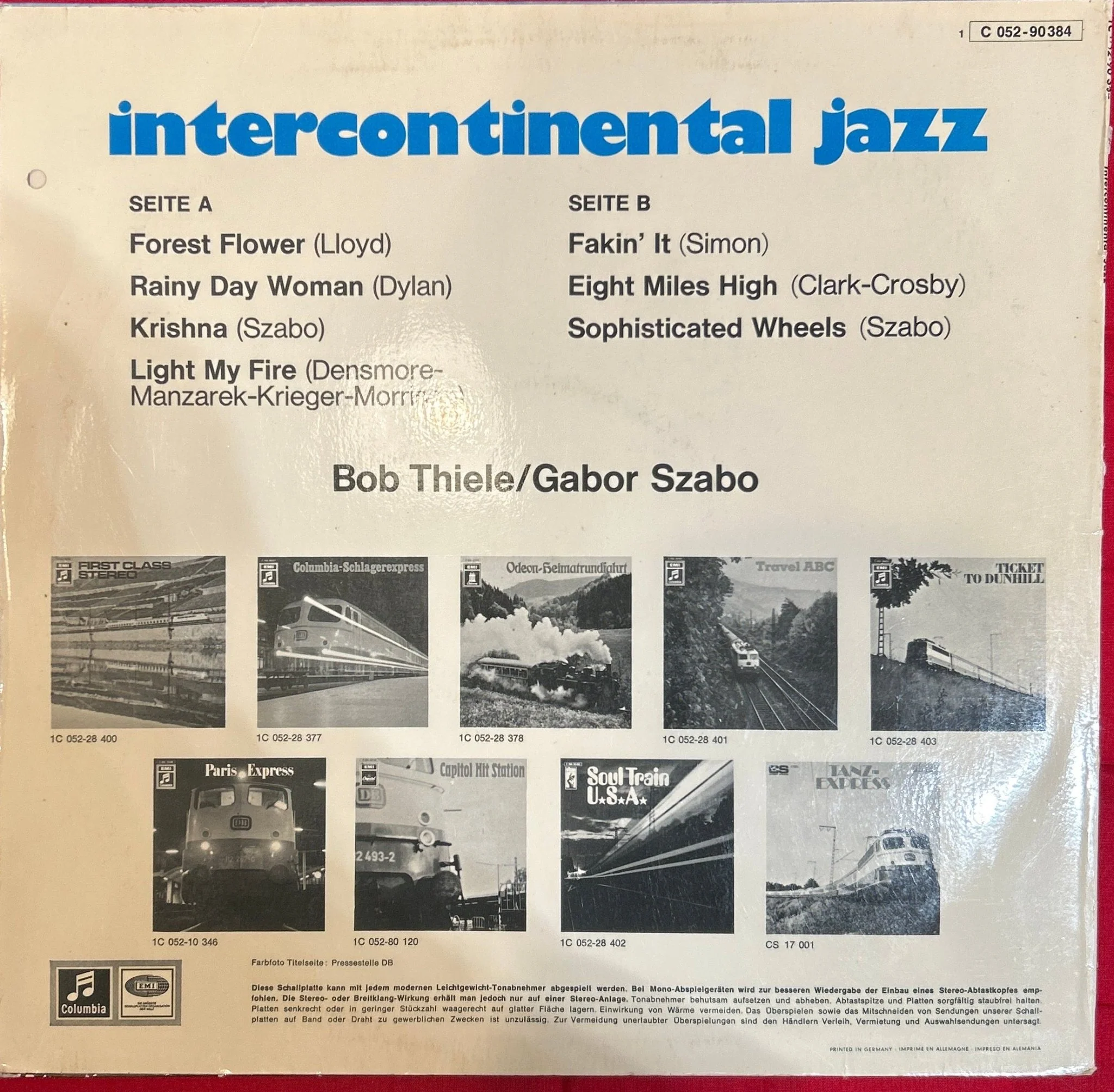 LP Bob Thiele / Gabor Szabo ‎– Intercontinental Jazz 2ª Mano - Image 2