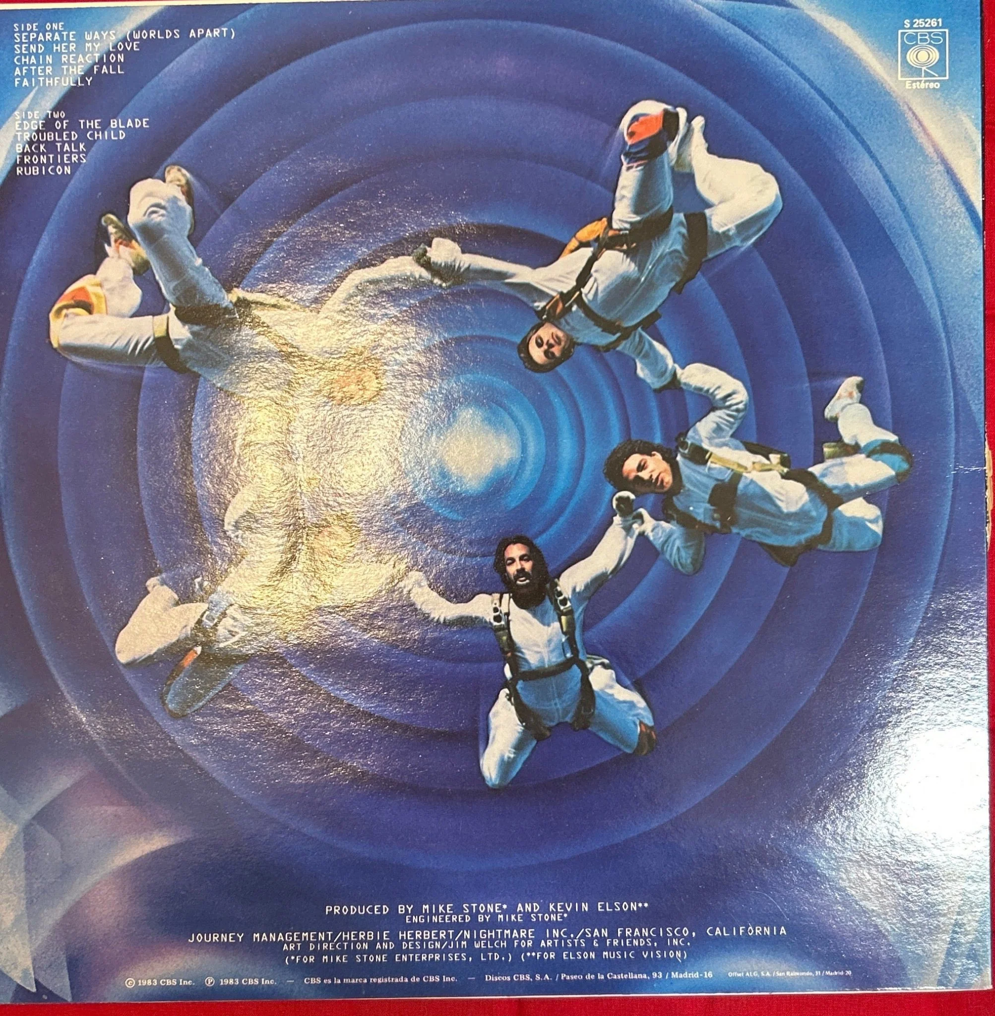 LP Journey ‎– Frontiers 2ª mano - Image 2