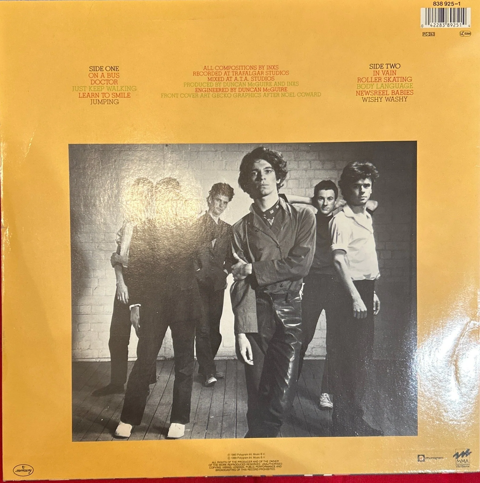 LP INXS ‎– INXS  Ed. Paises Bajos 2ª Mano - Image 2