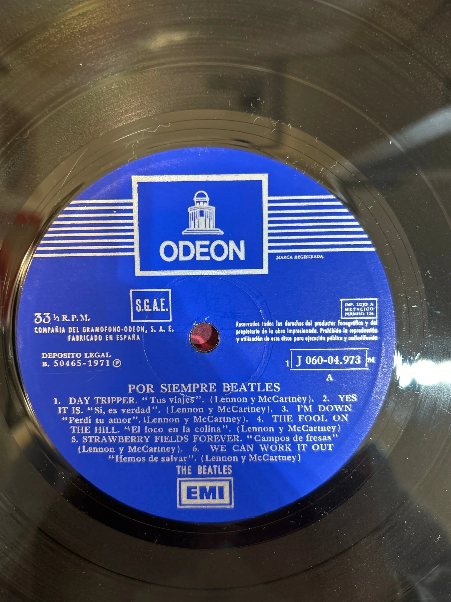 LP  The Beatles ‎– Por Siempre Beatles 2ª Mano - Image 3