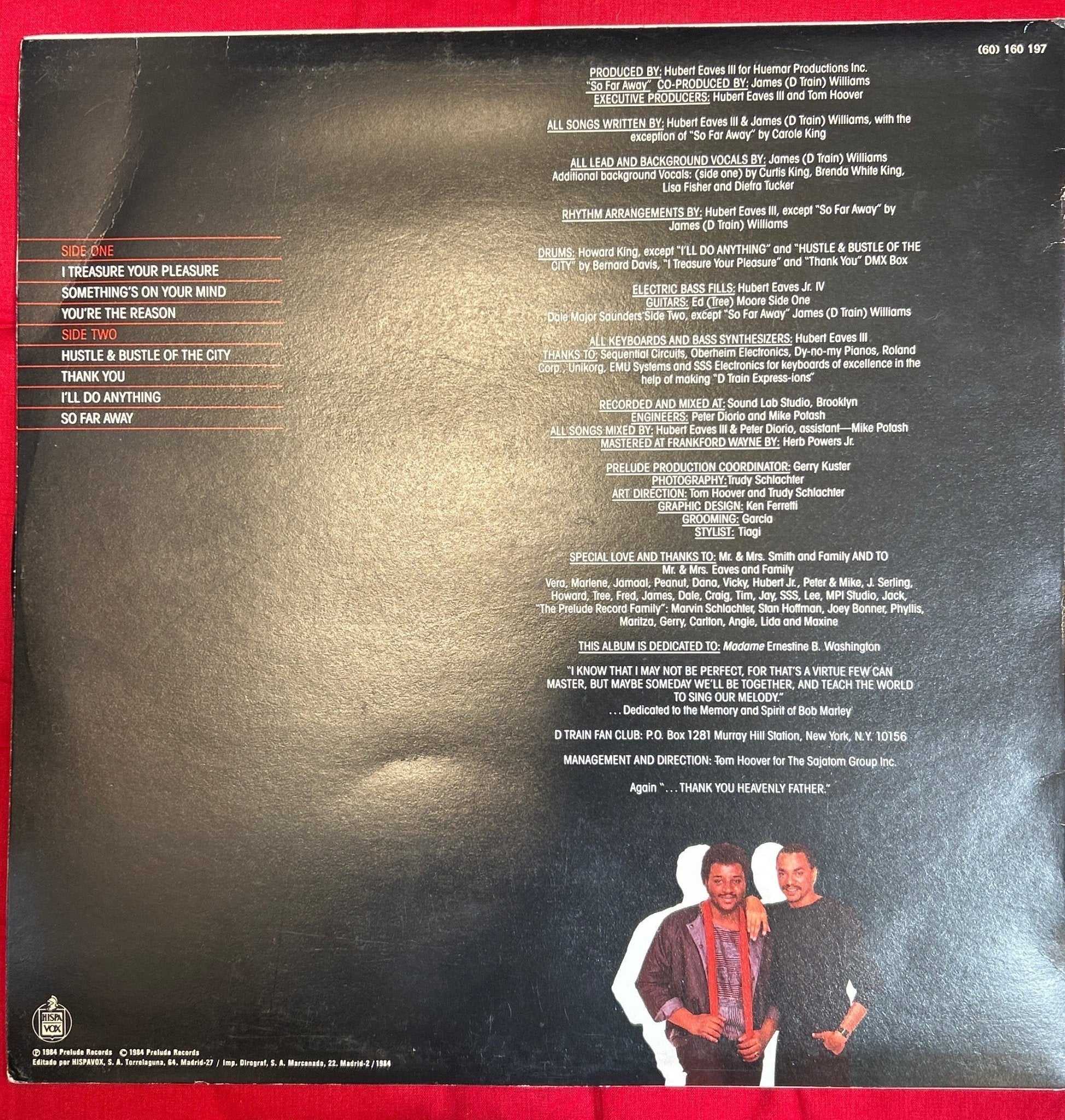 LP D Train ‎– Something's On Your Mind 2ª Mano - Image 2