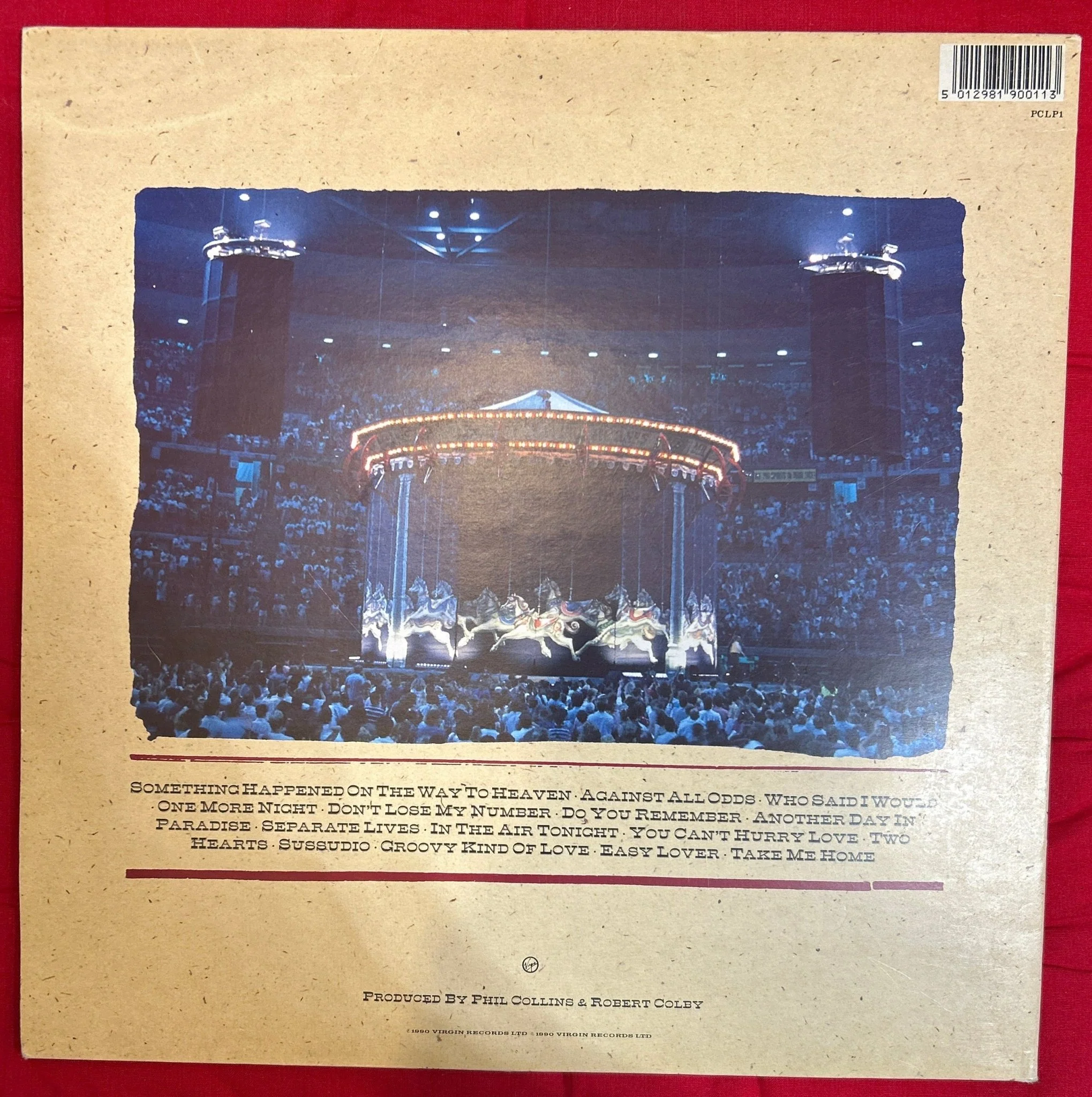 LP Phil Collins ‎– Serious Hits...Live! 2ª Mano - Image 2