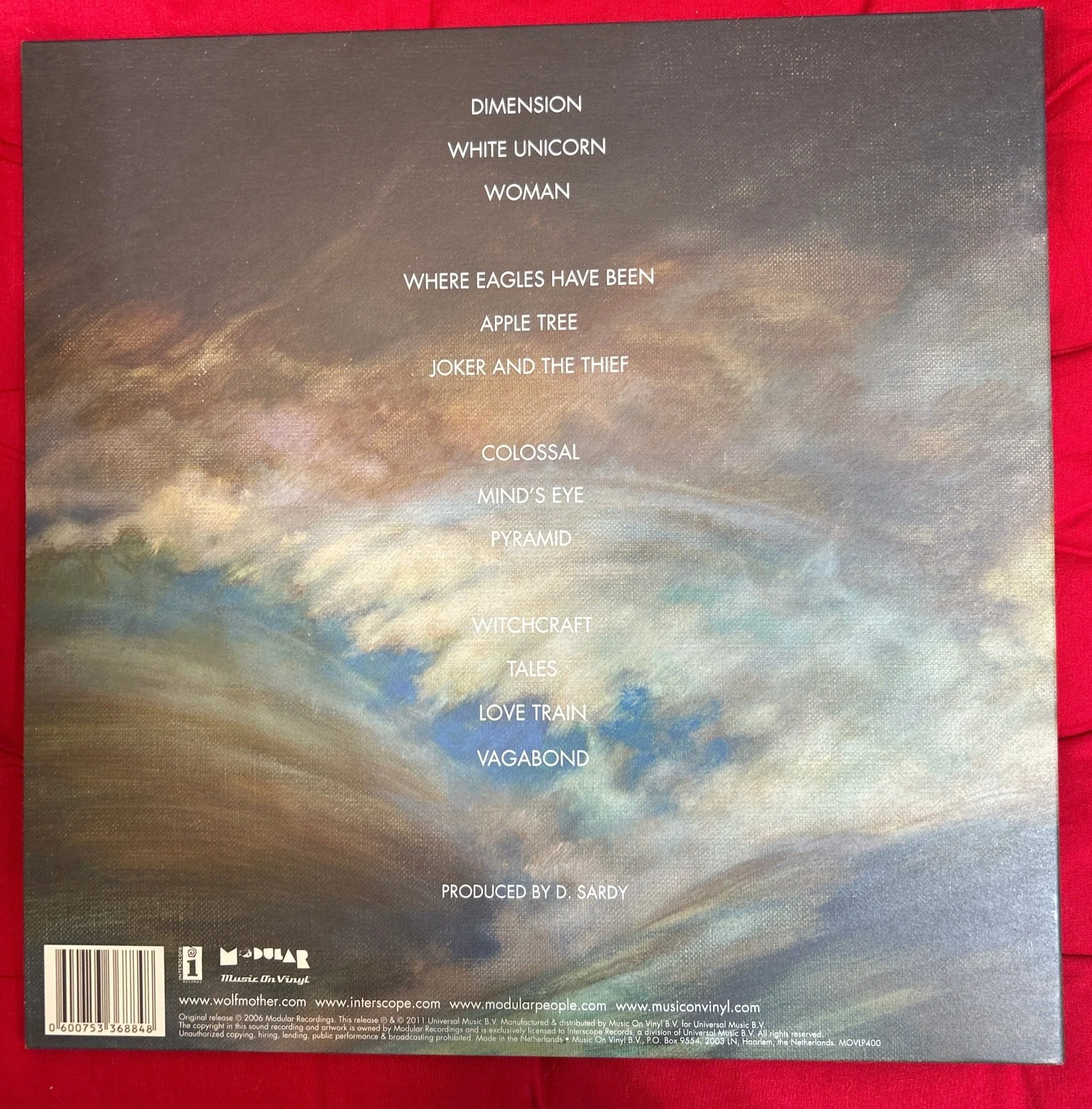 LP Wolfmother ‎– Wolfmother 2ª Mano - Image 2
