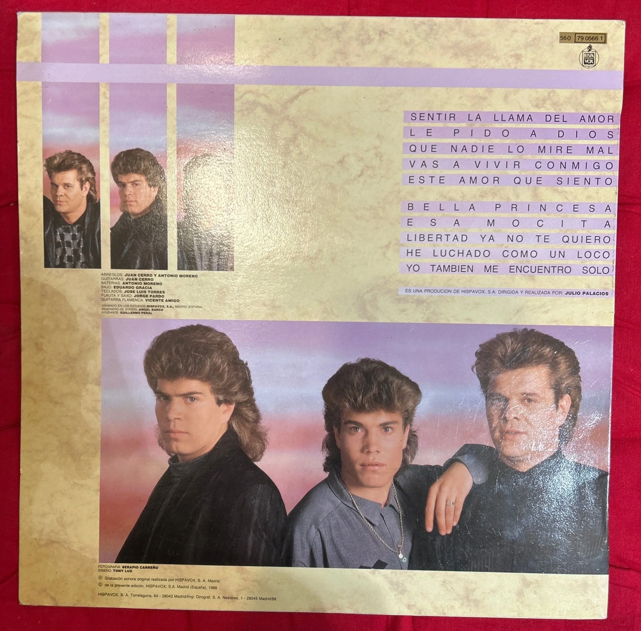 LP Casta – La Llama Del Amor 2ª Mano - Image 2