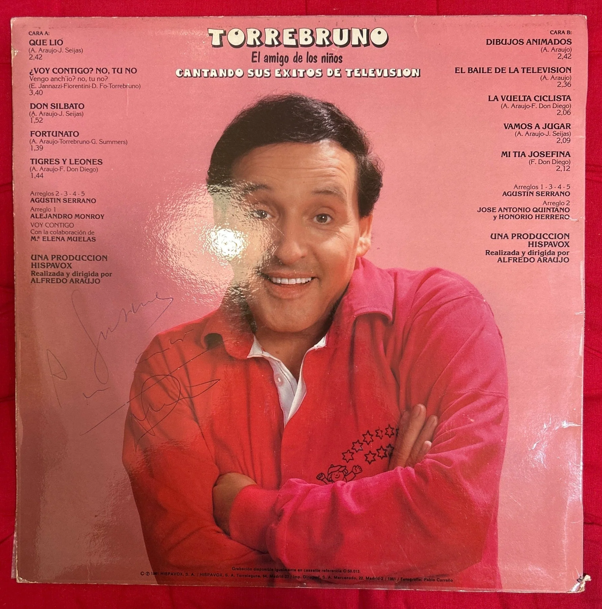 LP Torrebruno ‎– El Amigo De Los Niños Cantando Sus Exitos de Television 2ª Mano - Image 2