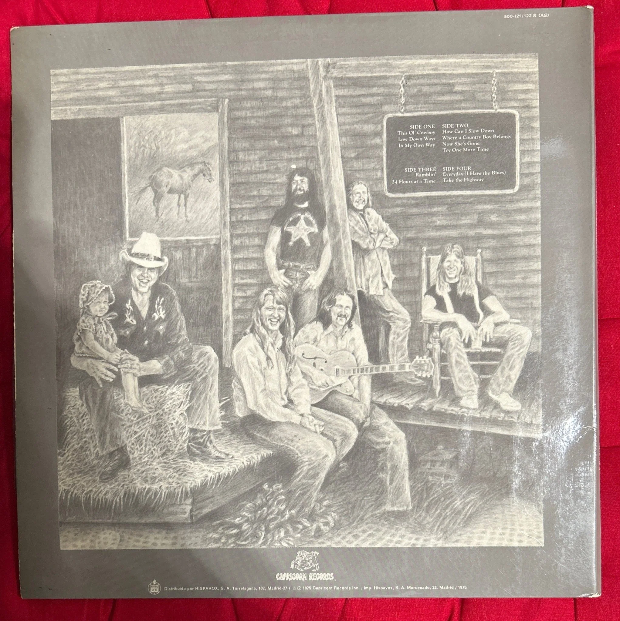 LP The Marshall Tucker Band ‎– Where We All Belong 2ª Mano - Image 2