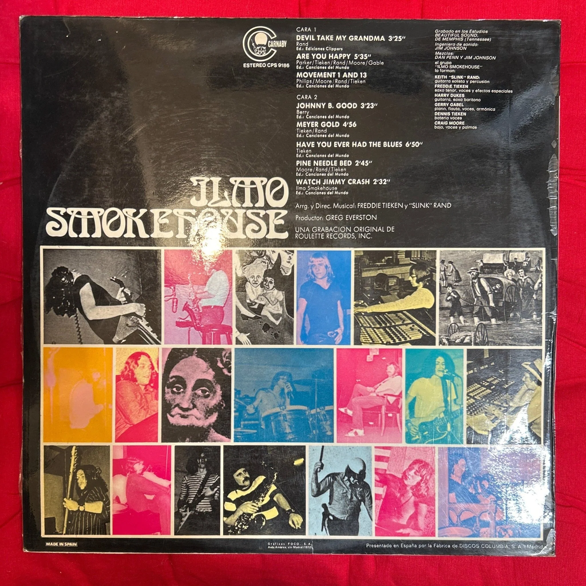 LP Ilmo Smokehouse ‎– Ilmo Smokehouse 2ª Mano - Image 2