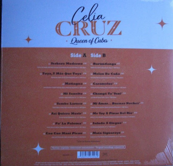 LP Celia Cruz ‎– Queen Of Cuba Nuevo precintado - Image 2
