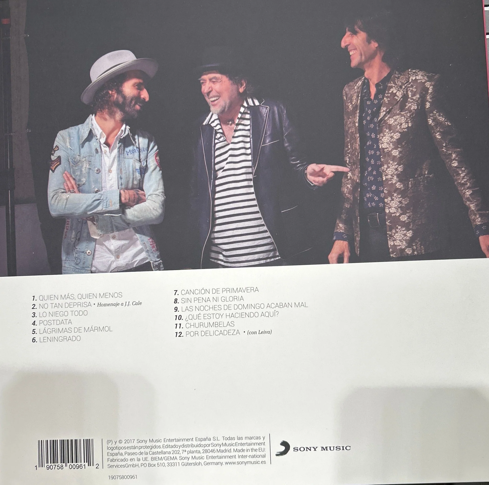 LP Joaquin Sabina – Lo Niego Todo 2ª Mano - Image 2
