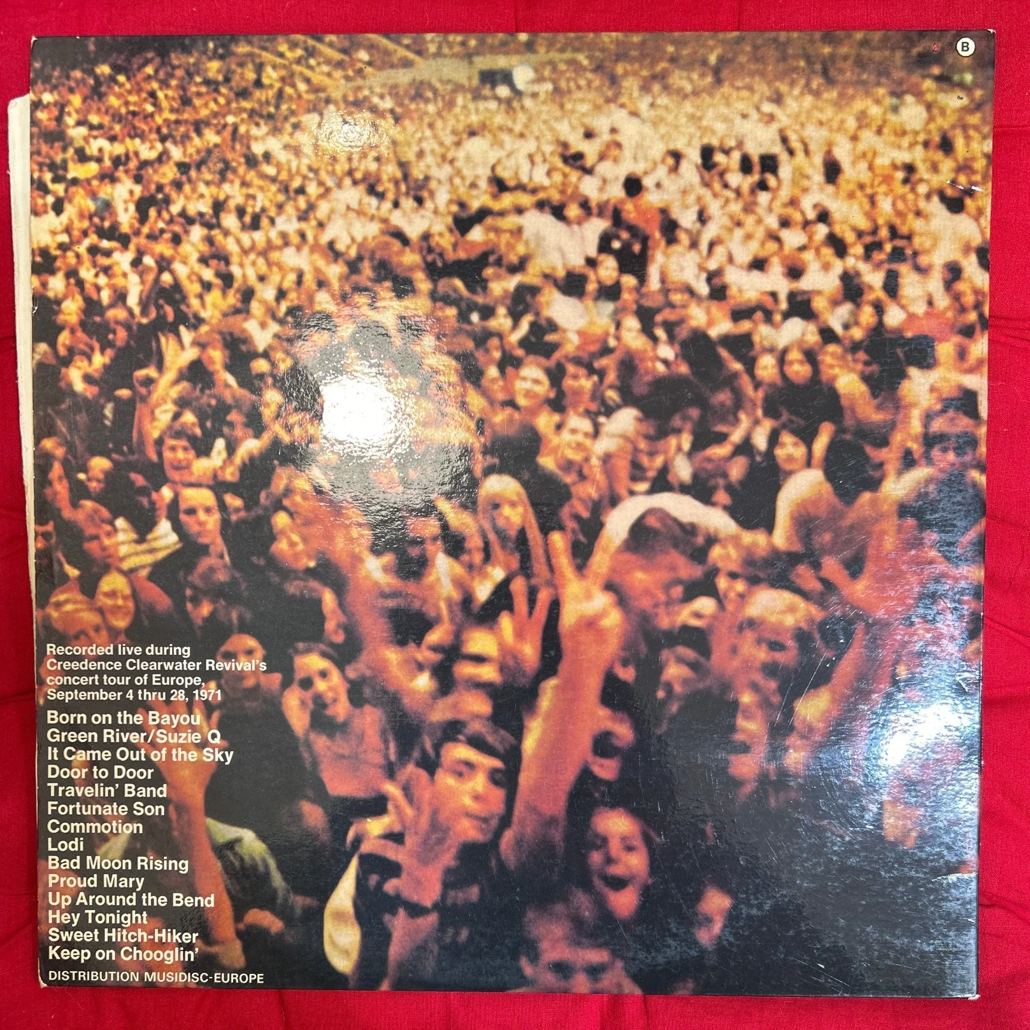 LP Creedence Clearwater Revival ‎– Live In Europe Ed. Francesa 2ª Mano - Image 2