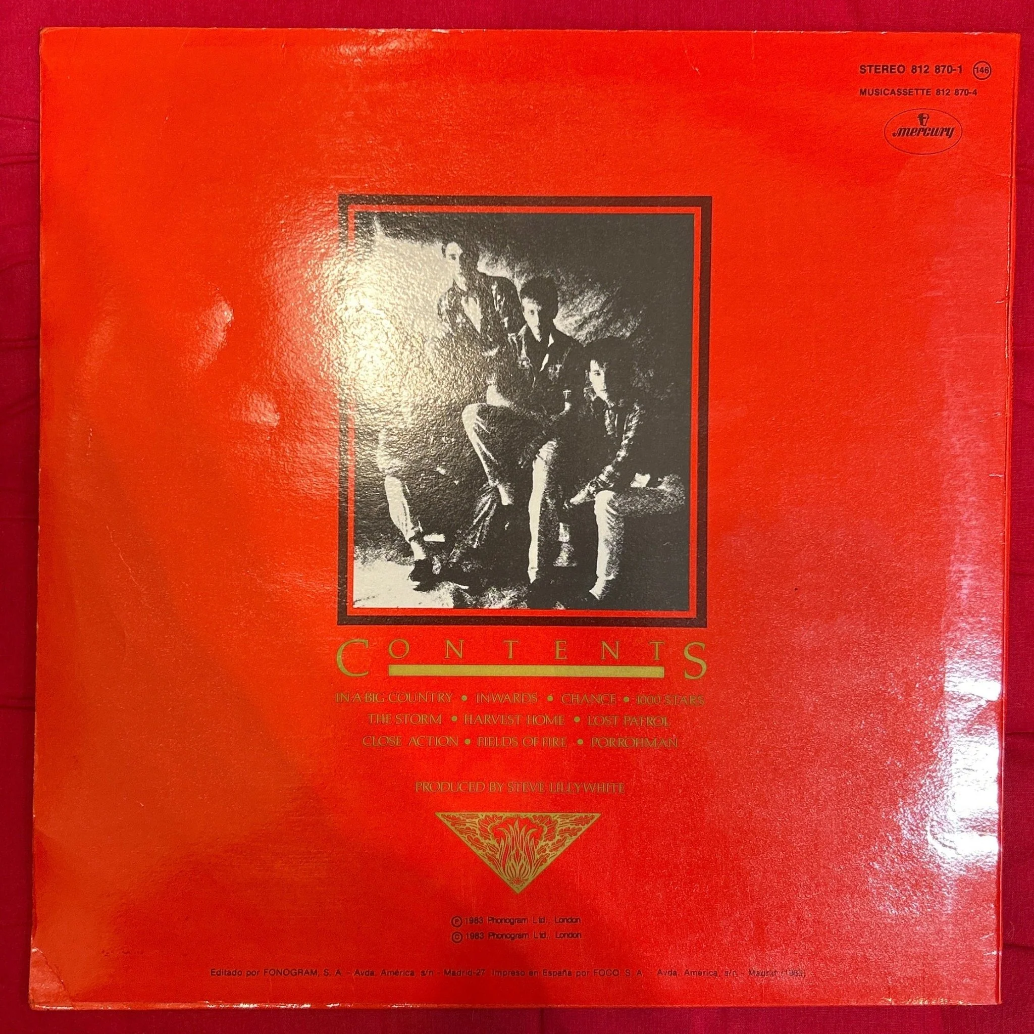 LP Big Country ‎– The Crossing 2ª mano - Image 2