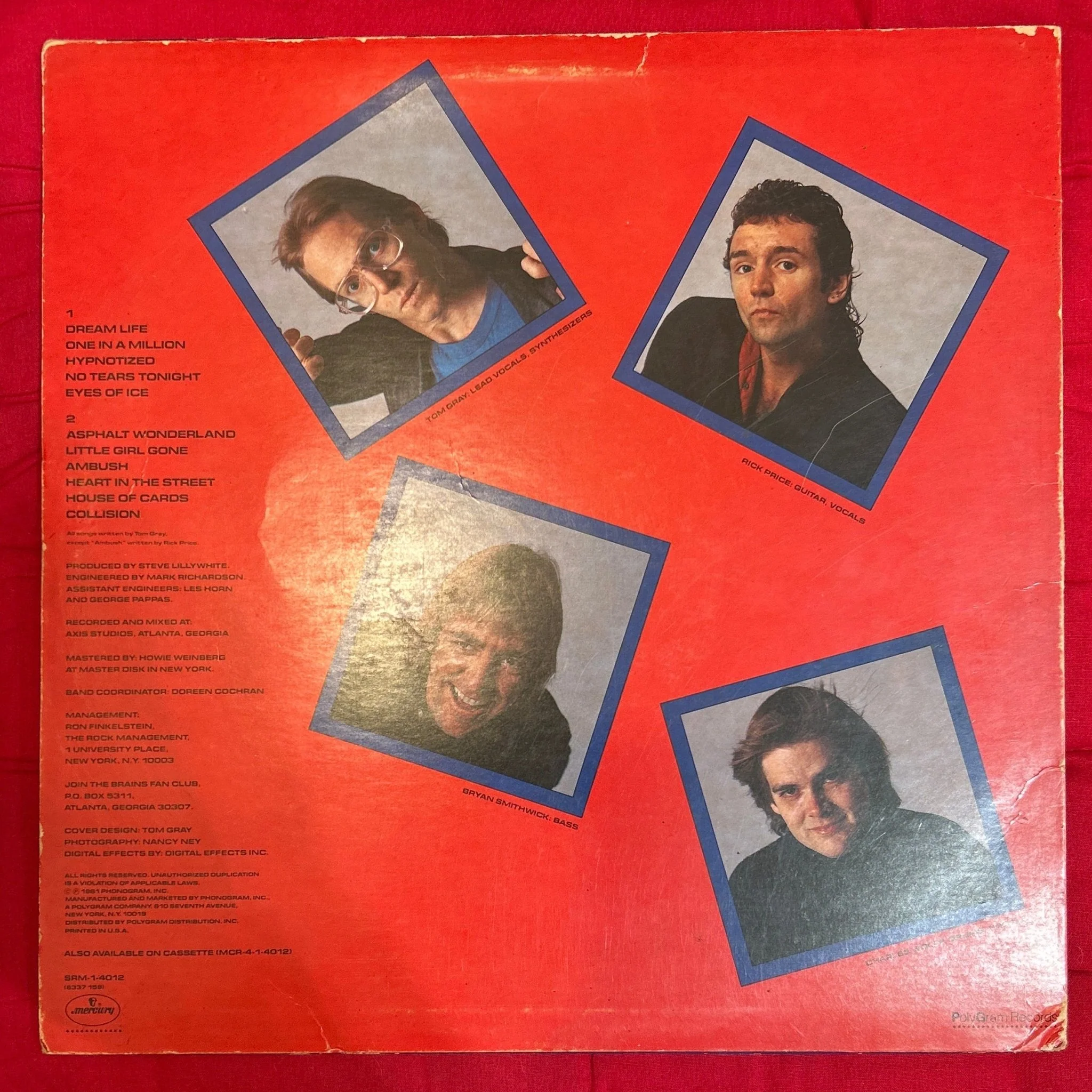 LP The Brains ‎– Electronic Eden Ed. Americana 2ª Mano - Image 2