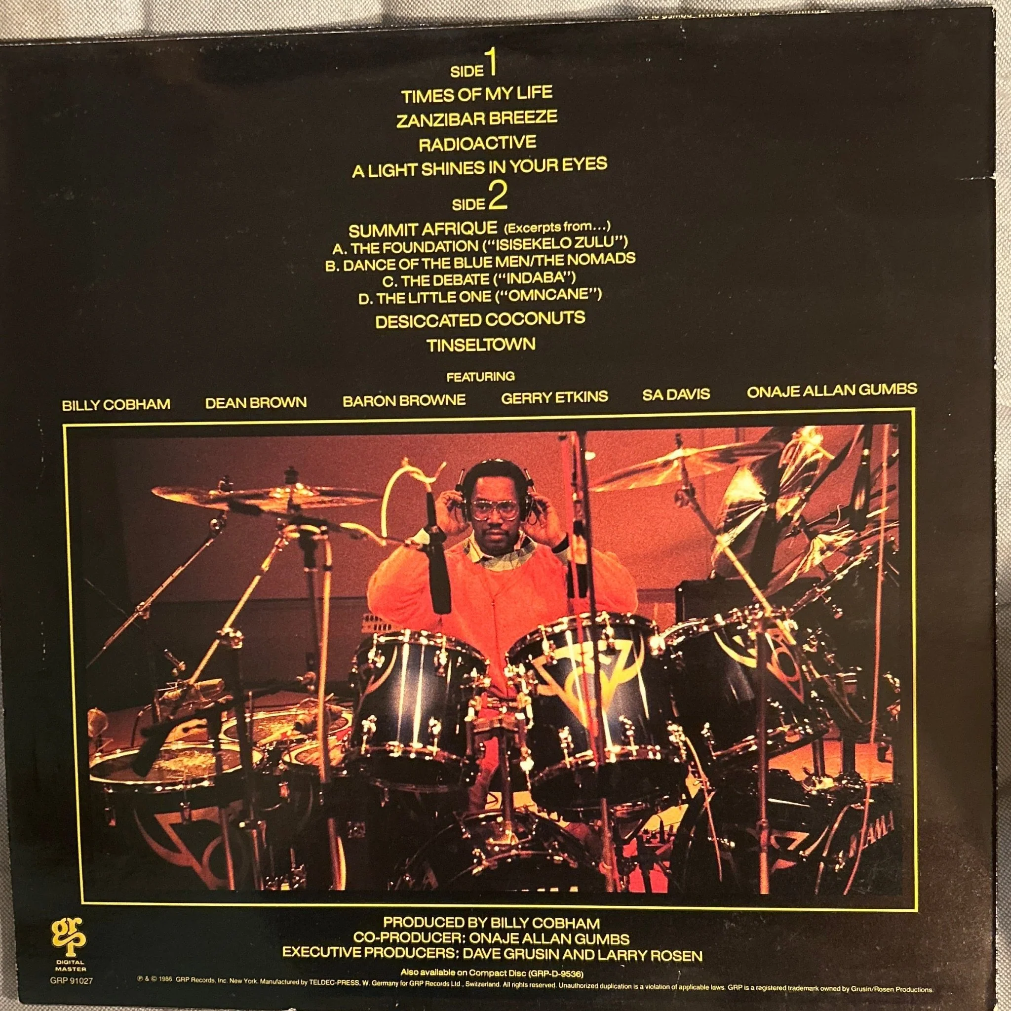LP Billy Cobham ‎– Powerplay 2ª Mano - Image 2