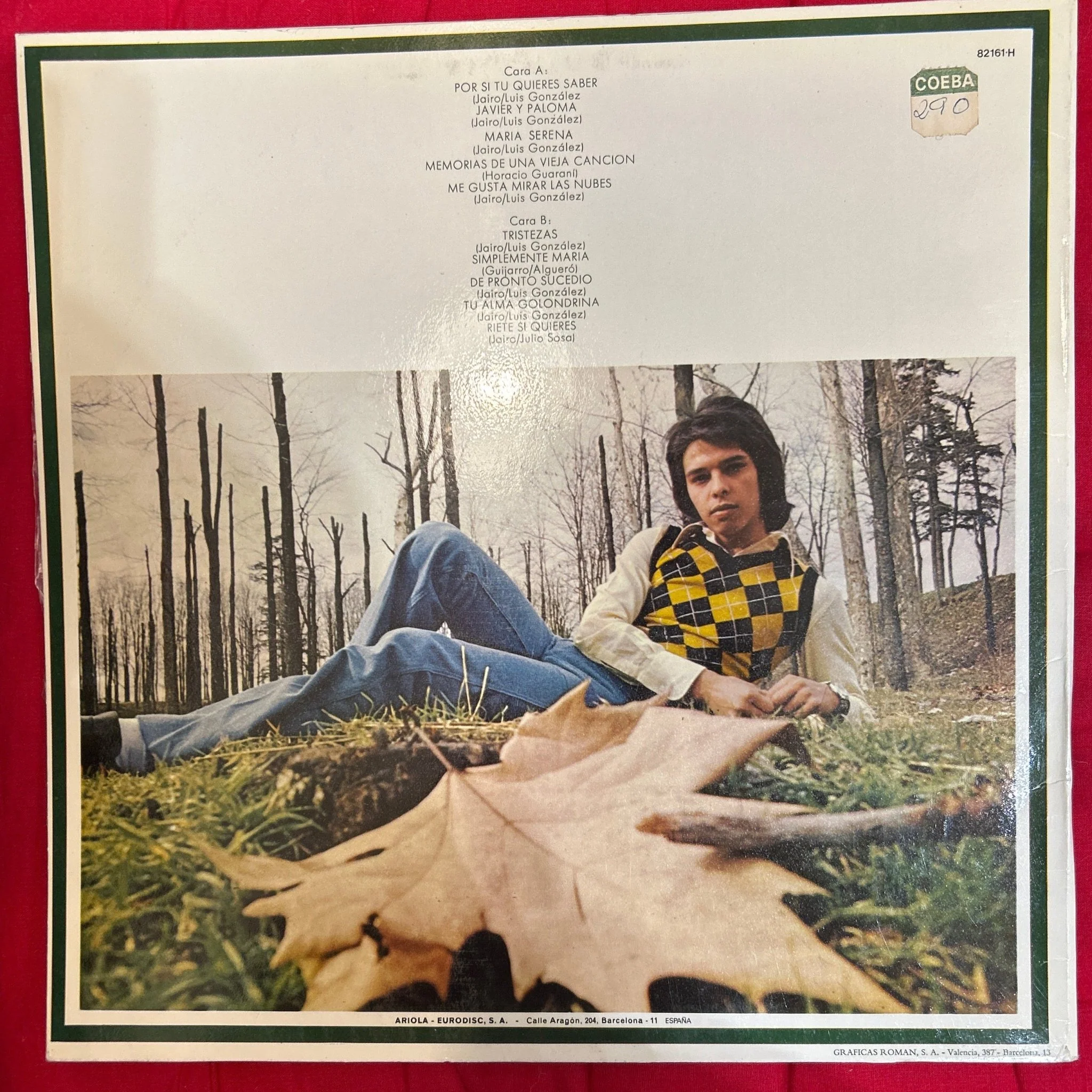 LP Jairo ‎– Por Si Tu Quieres Saber 2ª mano (Producto exclusivo recogida en tienda) - Image 2