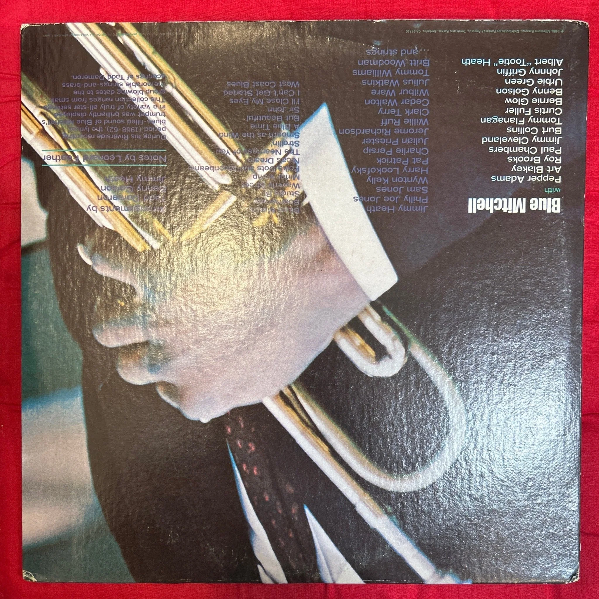 LP Blue Mitchell ‎– A Blue Time Ed. Americana 2ª Mano - Image 2