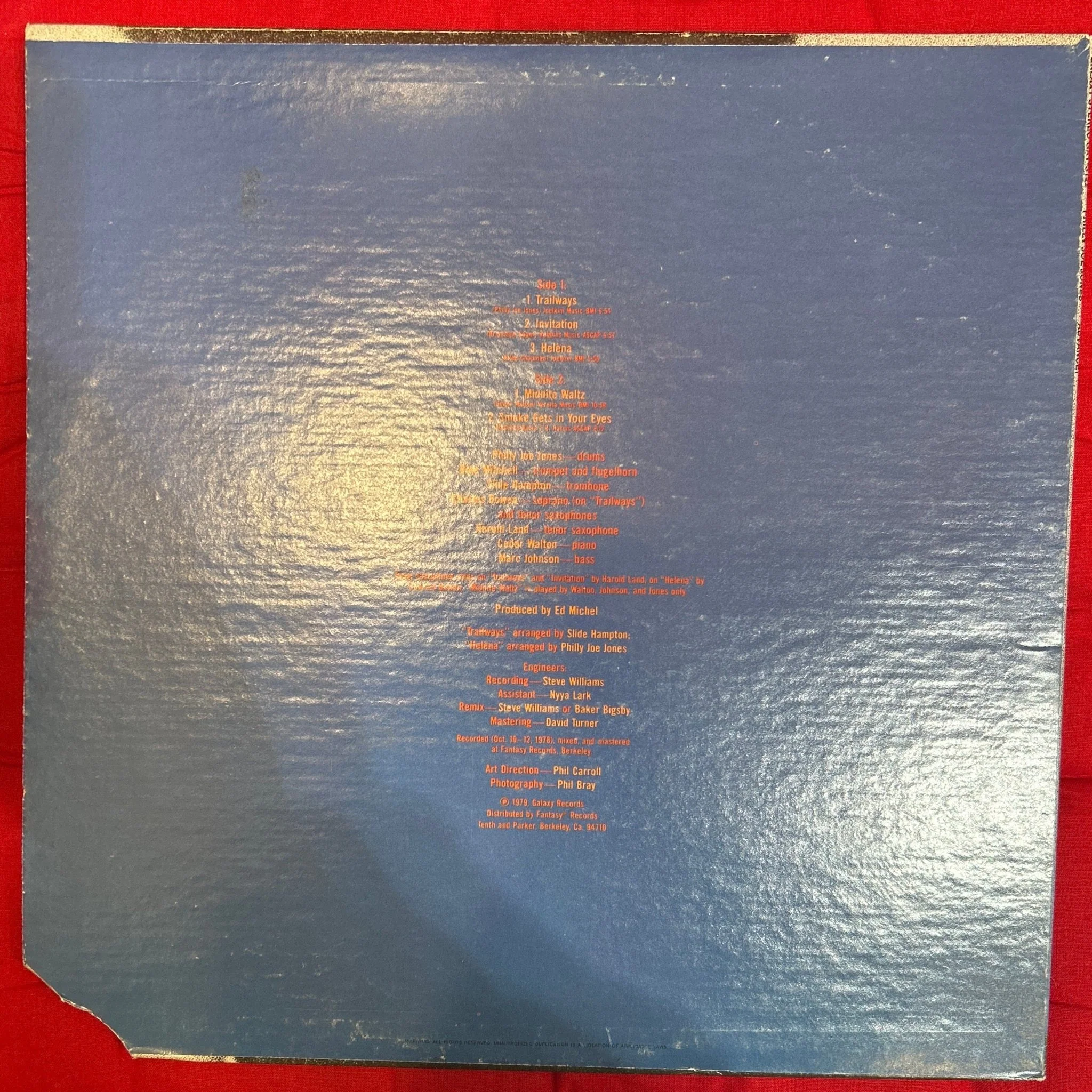 LP Philly Joe Jones ‎– Advance! 2ª Mano - Image 2
