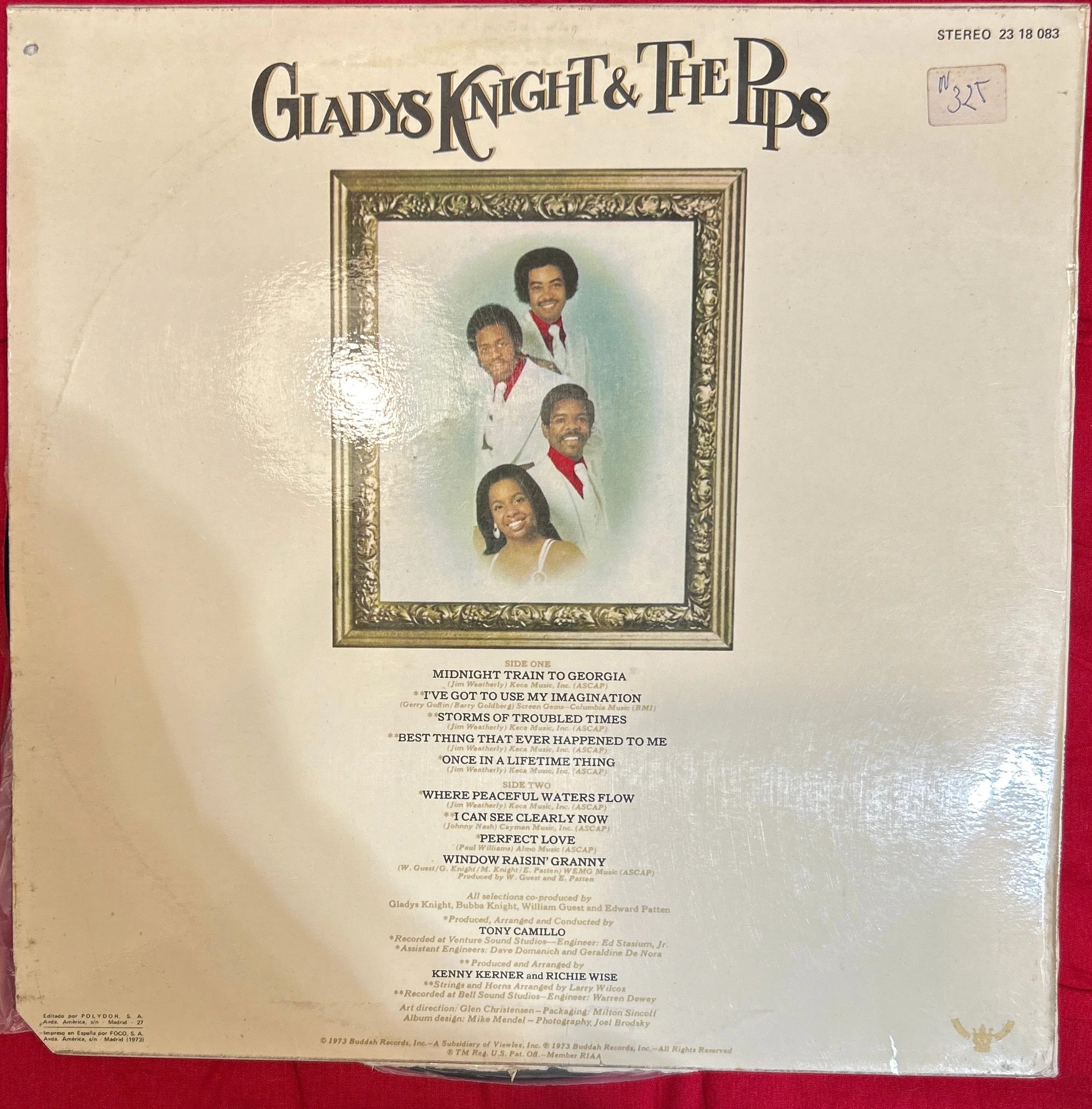LP Gladys Knight & The Pips* ‎– Imagination 2ª Mano - Image 2