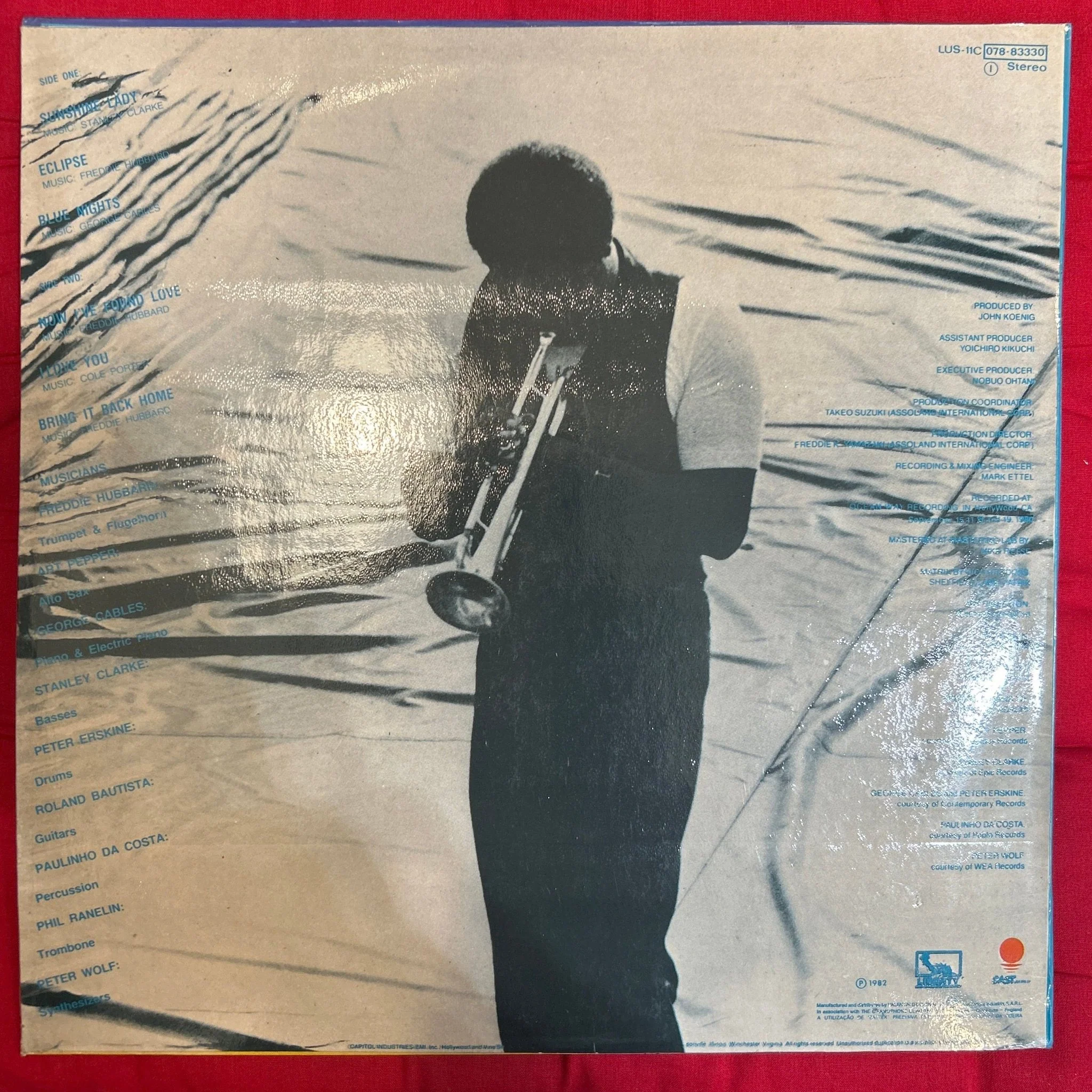 LP Freddie Hubbard ‎– Mistral Ed. Portuguesa 2ª Mano - Image 2