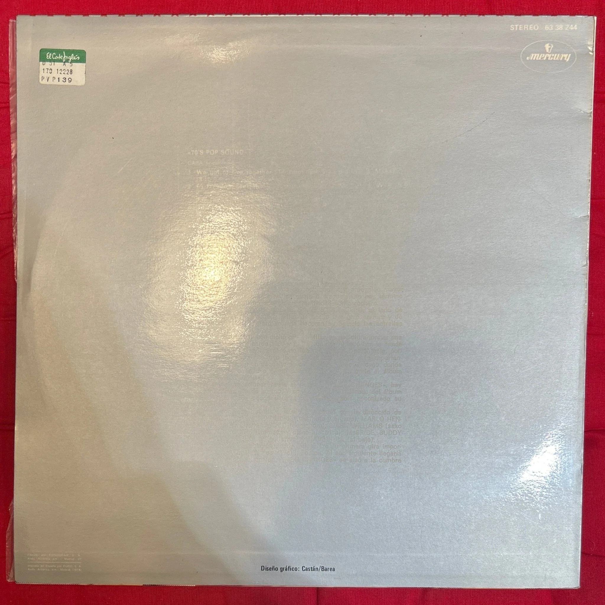 LP Buddy Miles ‎– 70's Pop Sound 2ª Mano - Image 2