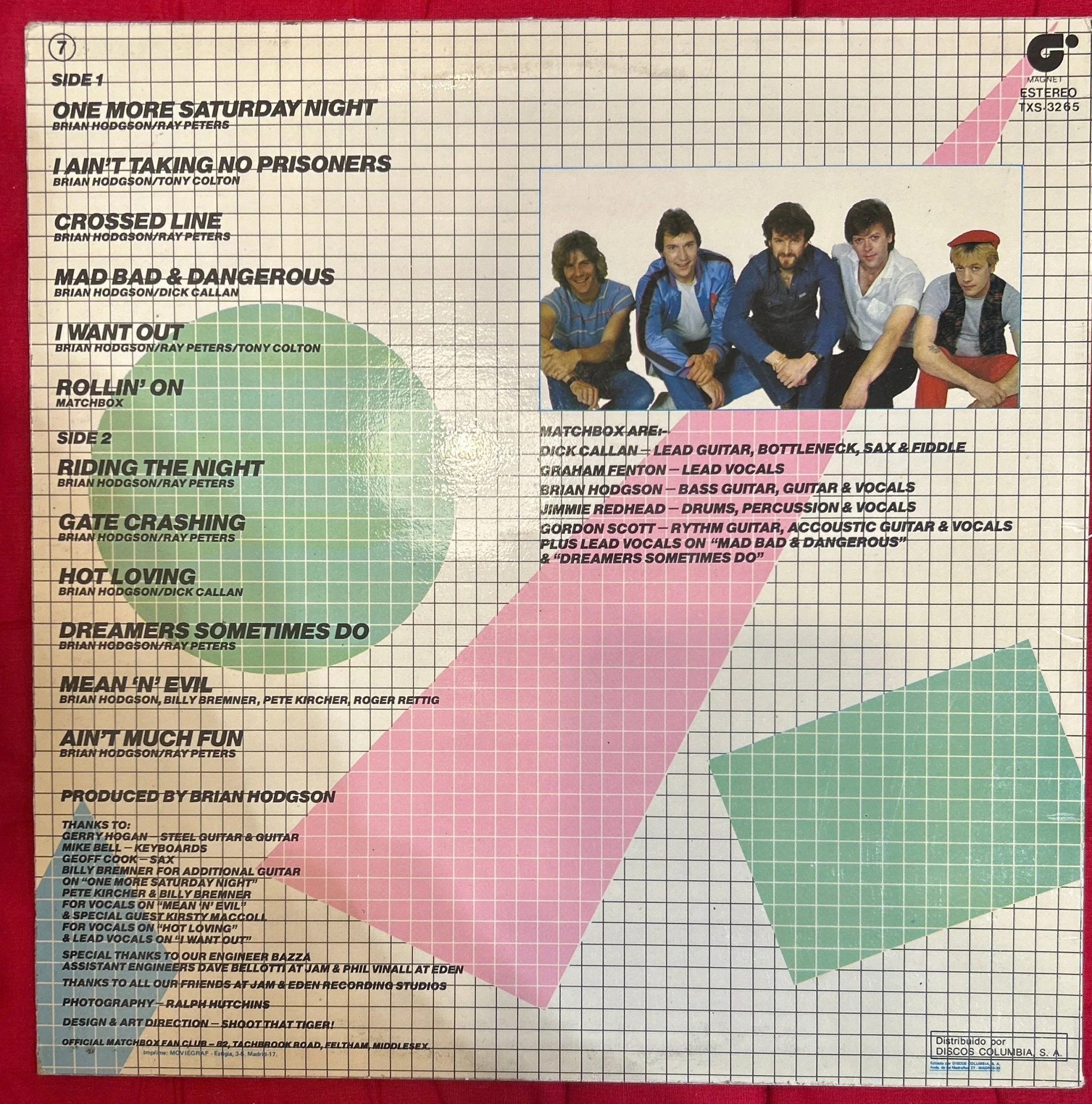 LP Matchbox ‎– Crossed Line 2ª Mano - Image 2