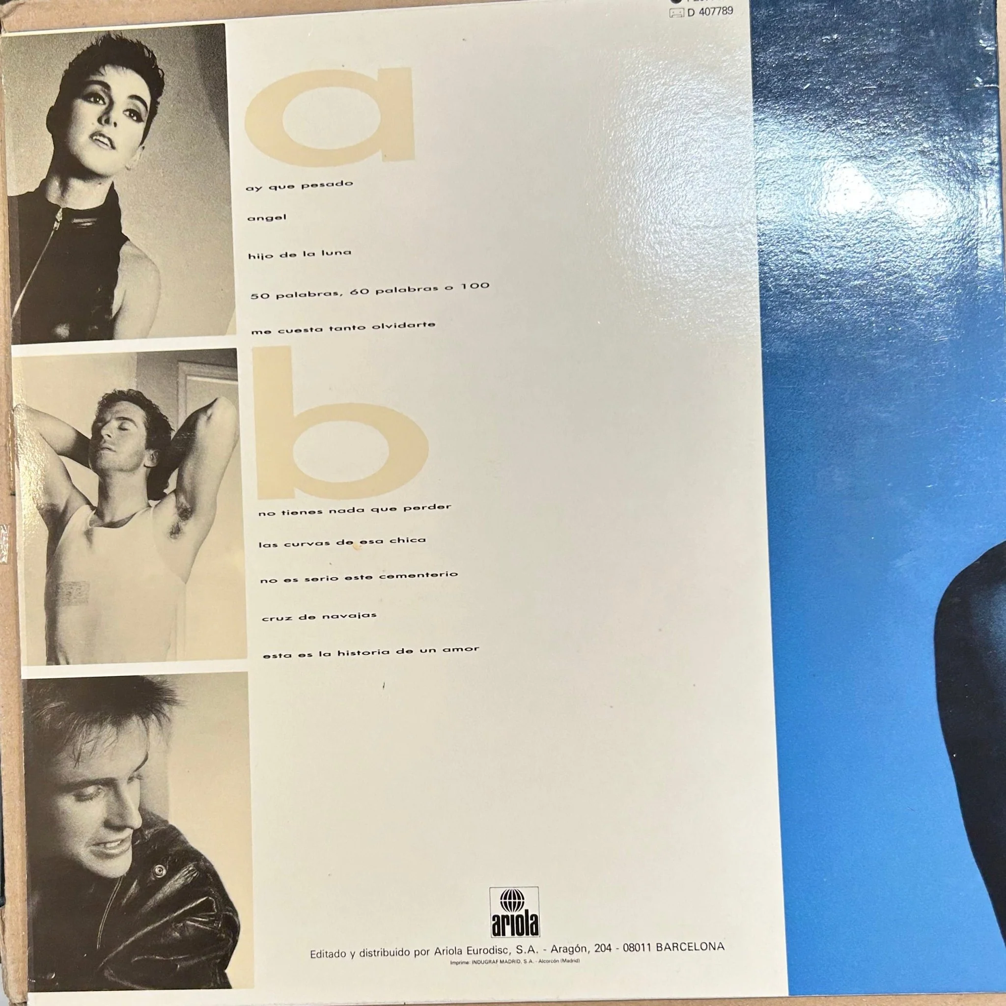 LP Mecano – Entre El Cielo Y El Suelo 2ª mano - Image 2