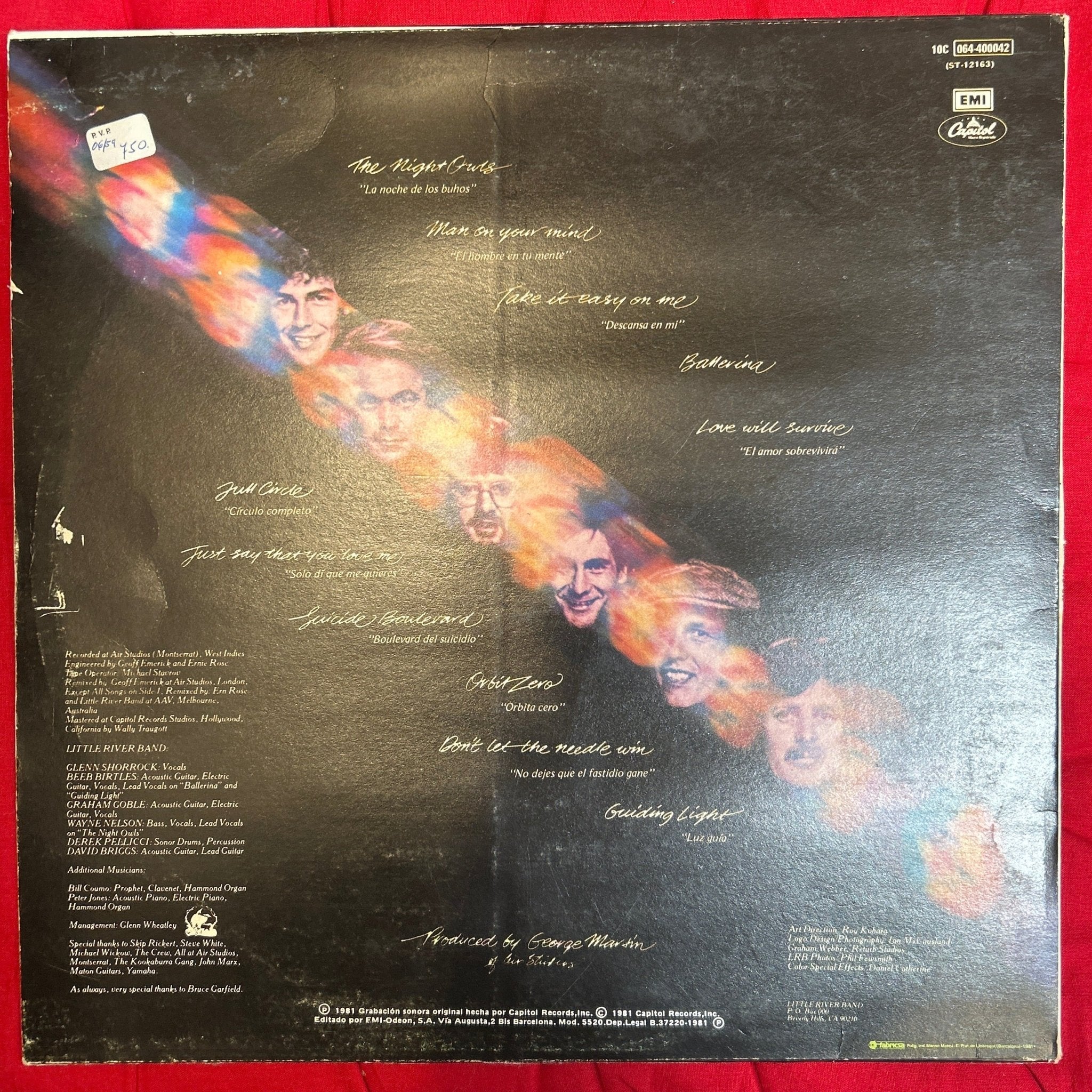 LP Little River Band – Time Exposure (Tiempo De Exposición) 2ª mano - Image 2