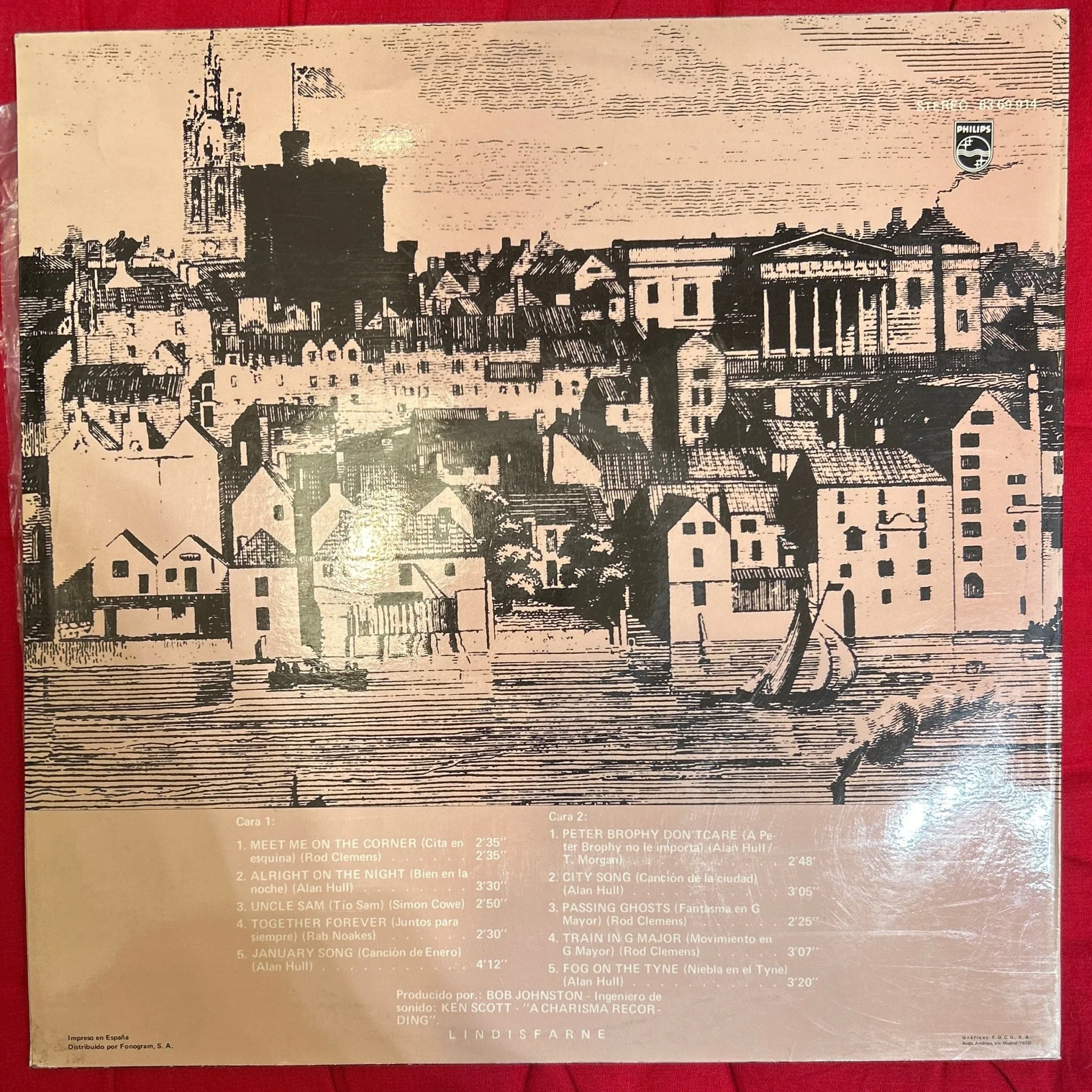 LP Lindisfarne ‎– Fog On The Tyne 2ª mano - Image 2