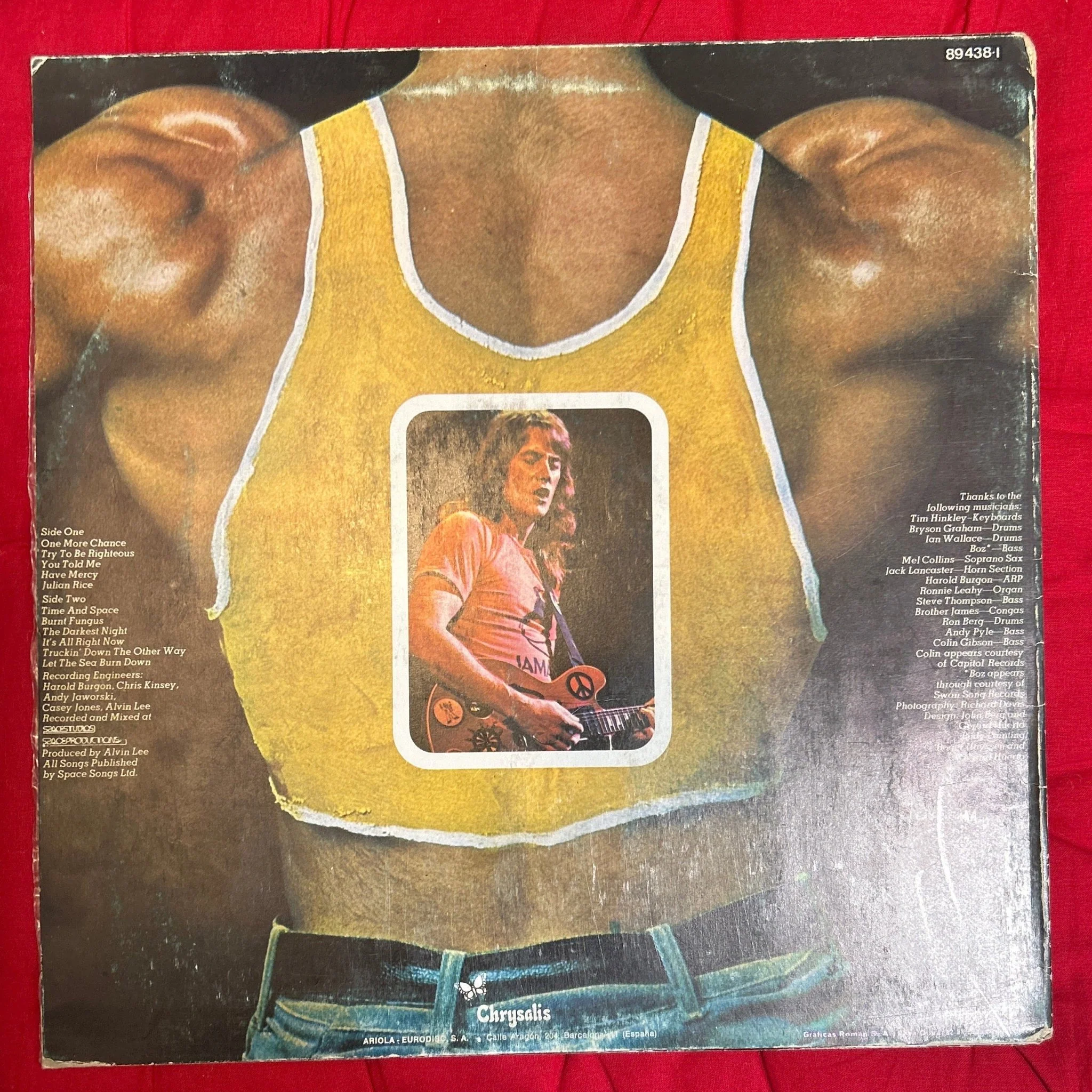 LP Alvin Lee – Pump Iron! 2ª mano - Image 2