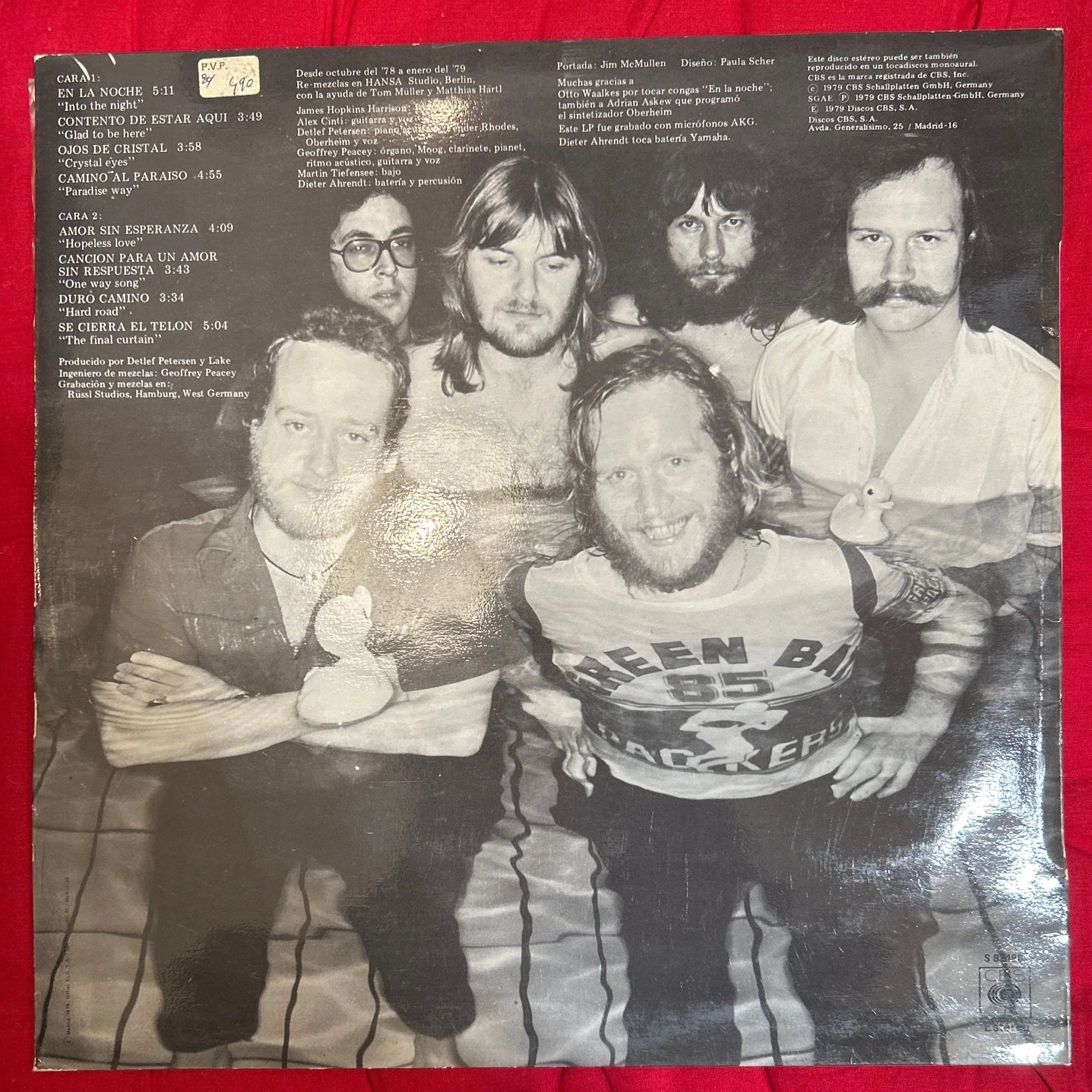 LP Lake ‎– Paradise Island 2ª mano - Image 2