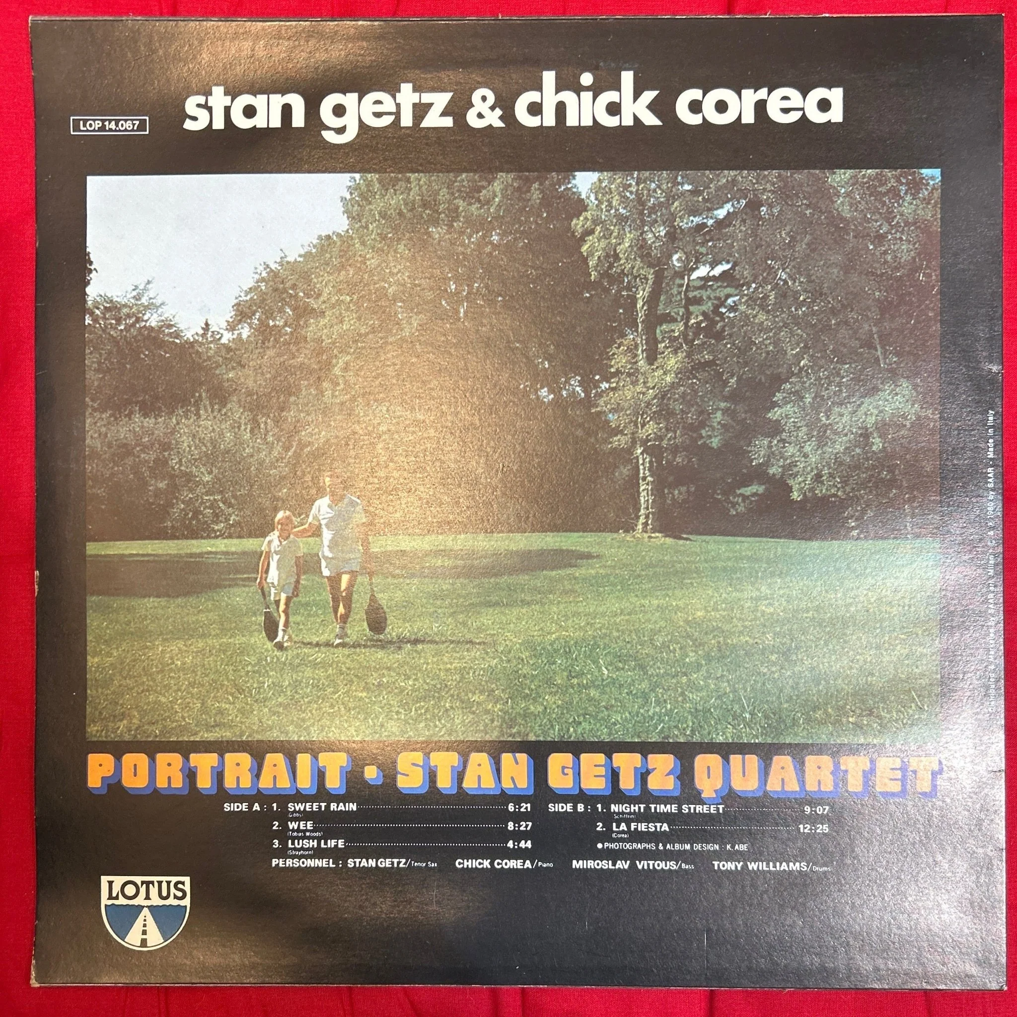 LP Stan Getz Quartet Featuring Chick Corea ‎– Portrait 2ª Mano - Image 2