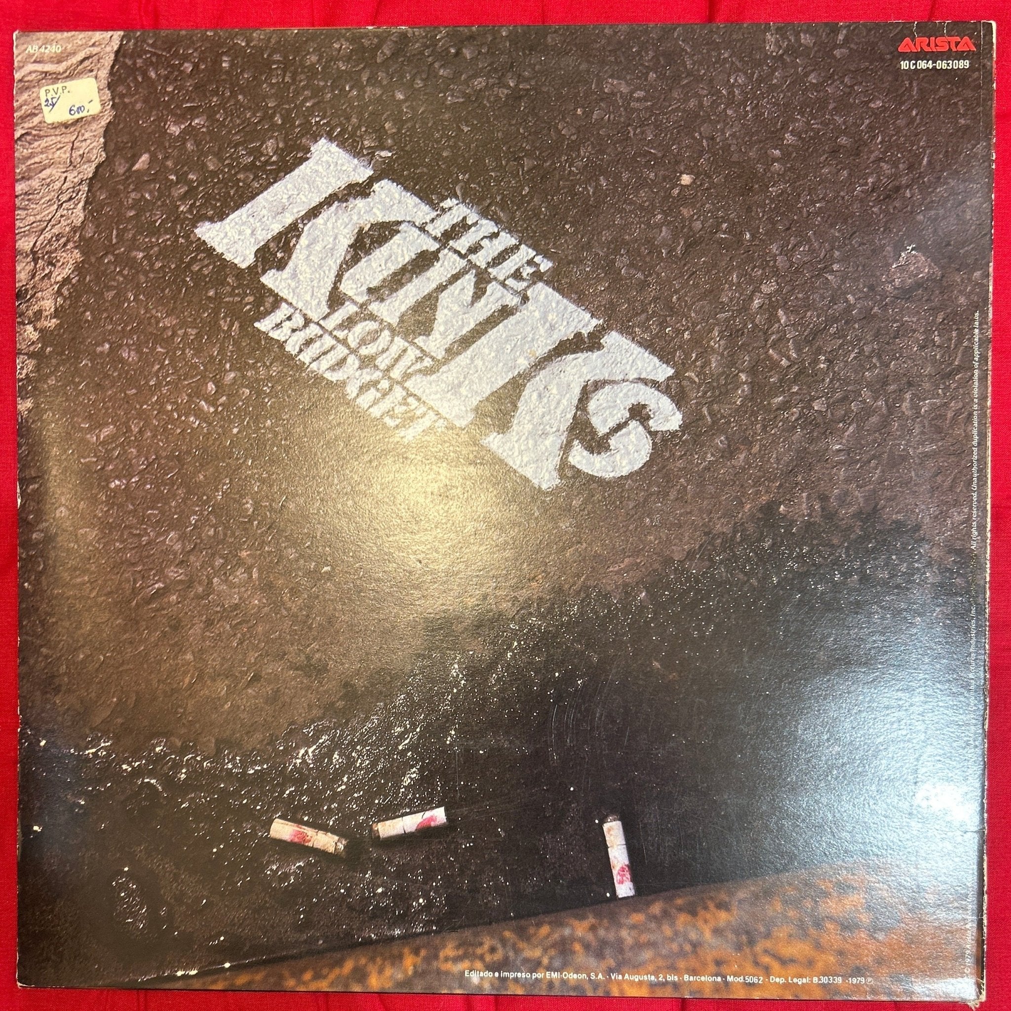LP The Kinks – Low Budget 2ª Mano - Image 2