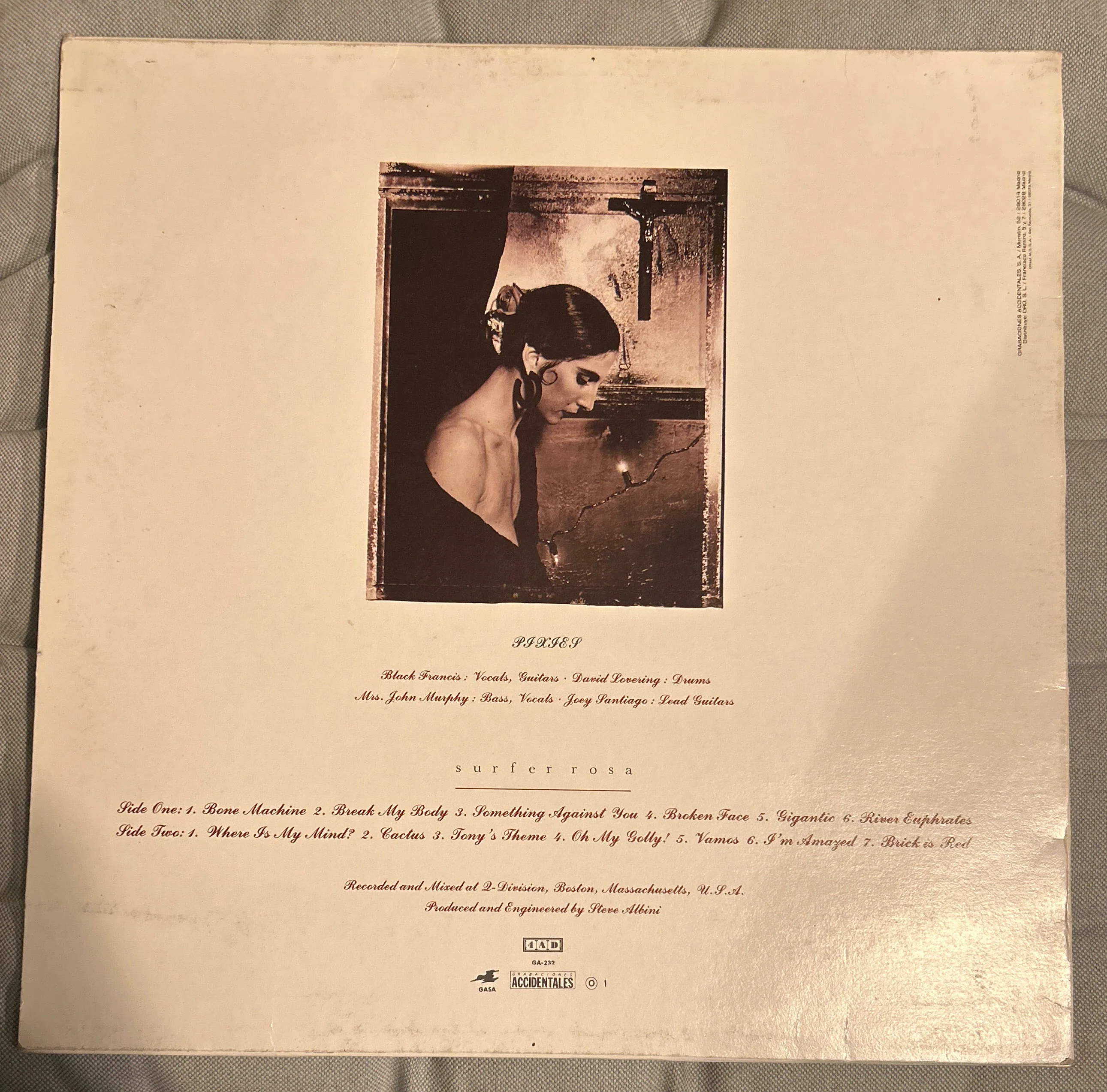 LP Pixies ‎– Surfer Rosa 2ª Mano - Image 2