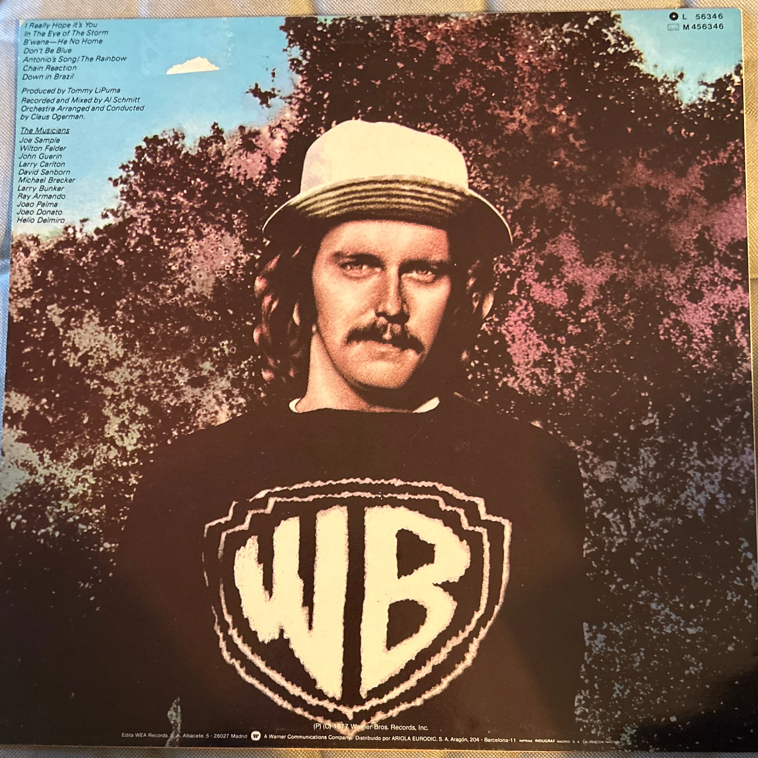 LP Michael Franks ‎– Sleeping Gypsy 2ª Mano - Image 2