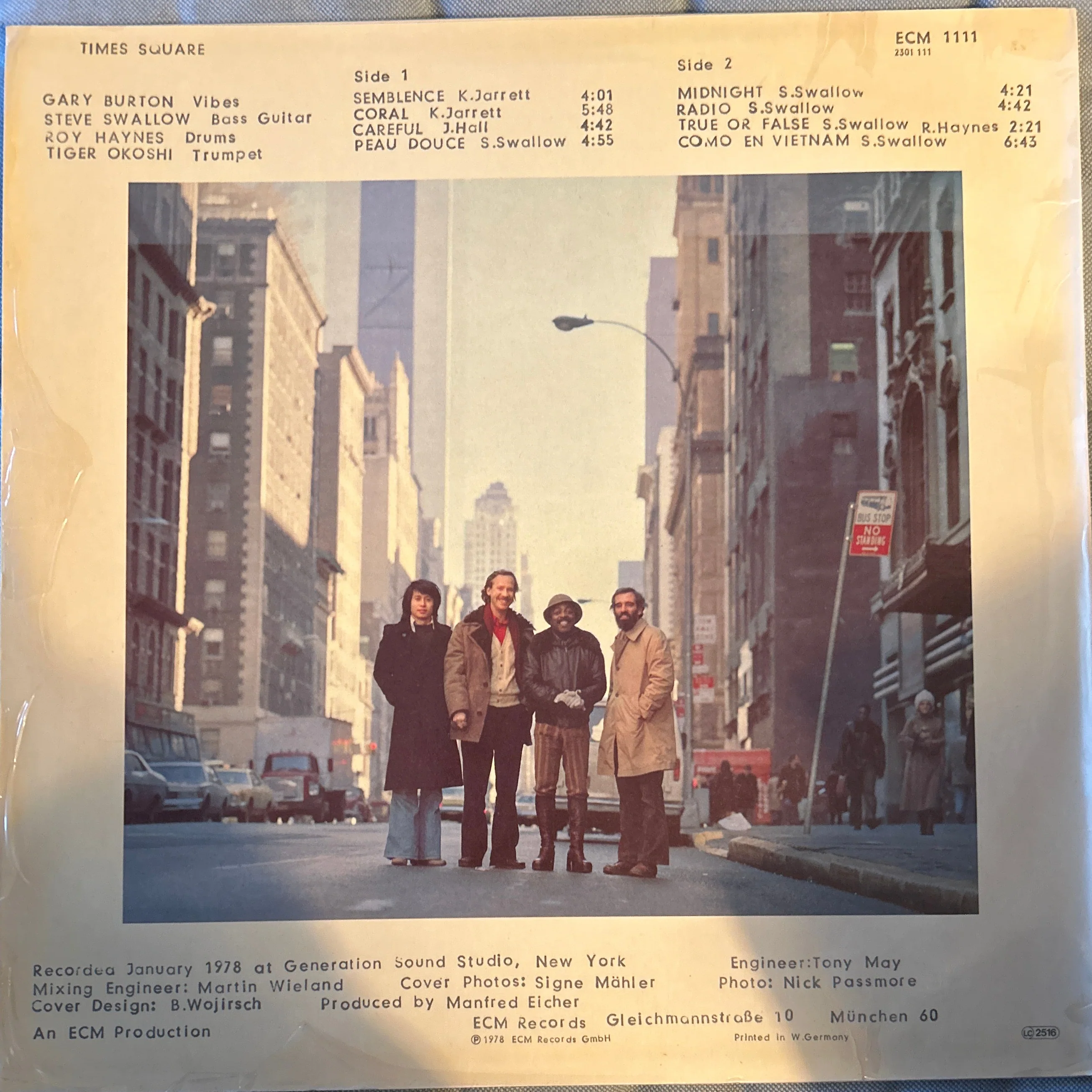 LP Gary Burton ‎– Times Square 2ª Mano - Image 2