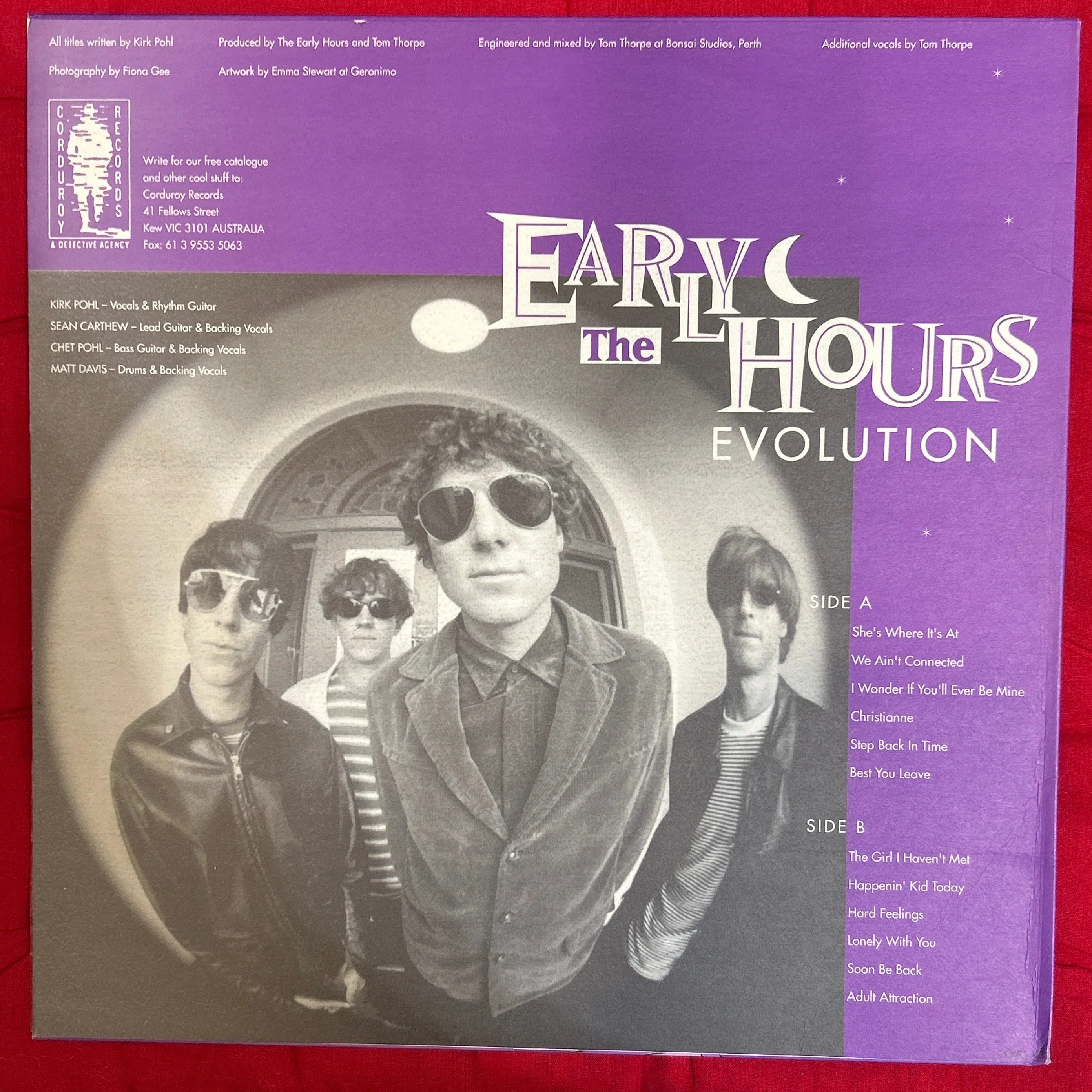 LP The Early Hours ‎– Evolution 2ª mano - Image 2