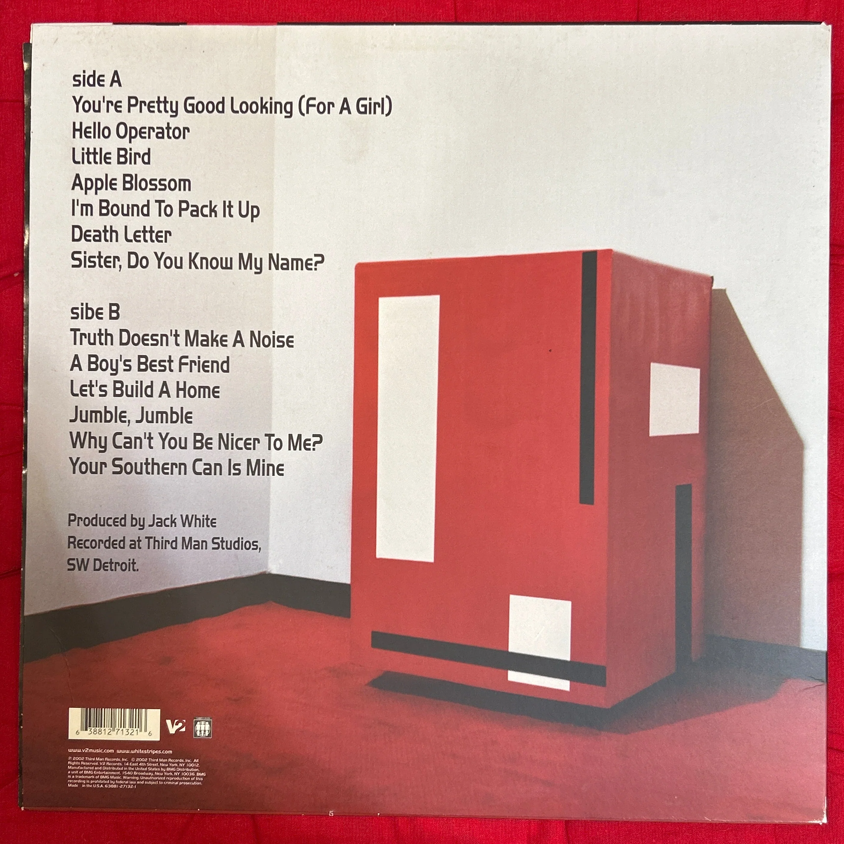 LP The White Stripes ‎– De Stijl Ed. USA 2ª Mano - Image 2